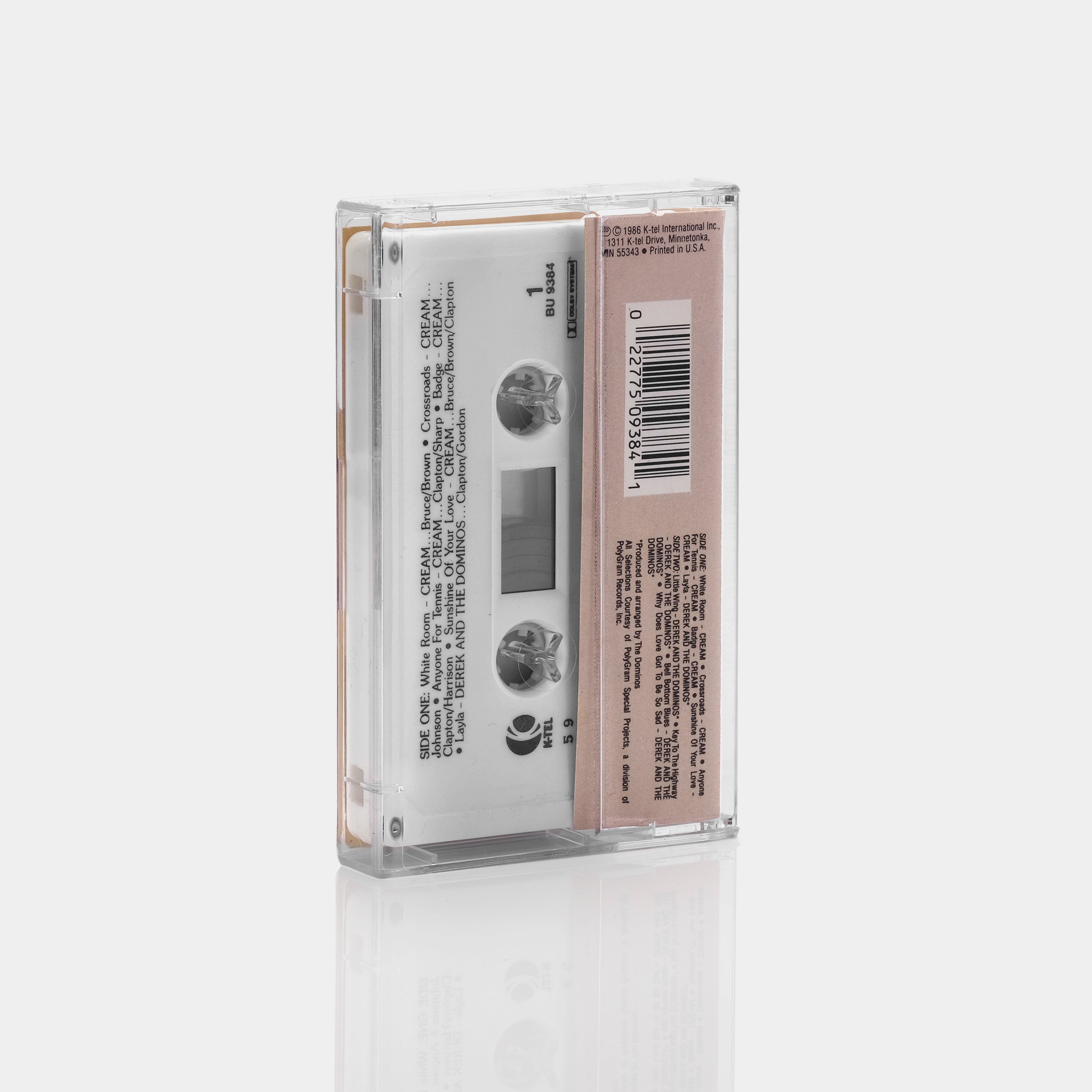 Cream / Derek & The Dominos - Best Of 2 Super Groups On 1 Great Cassette Tape