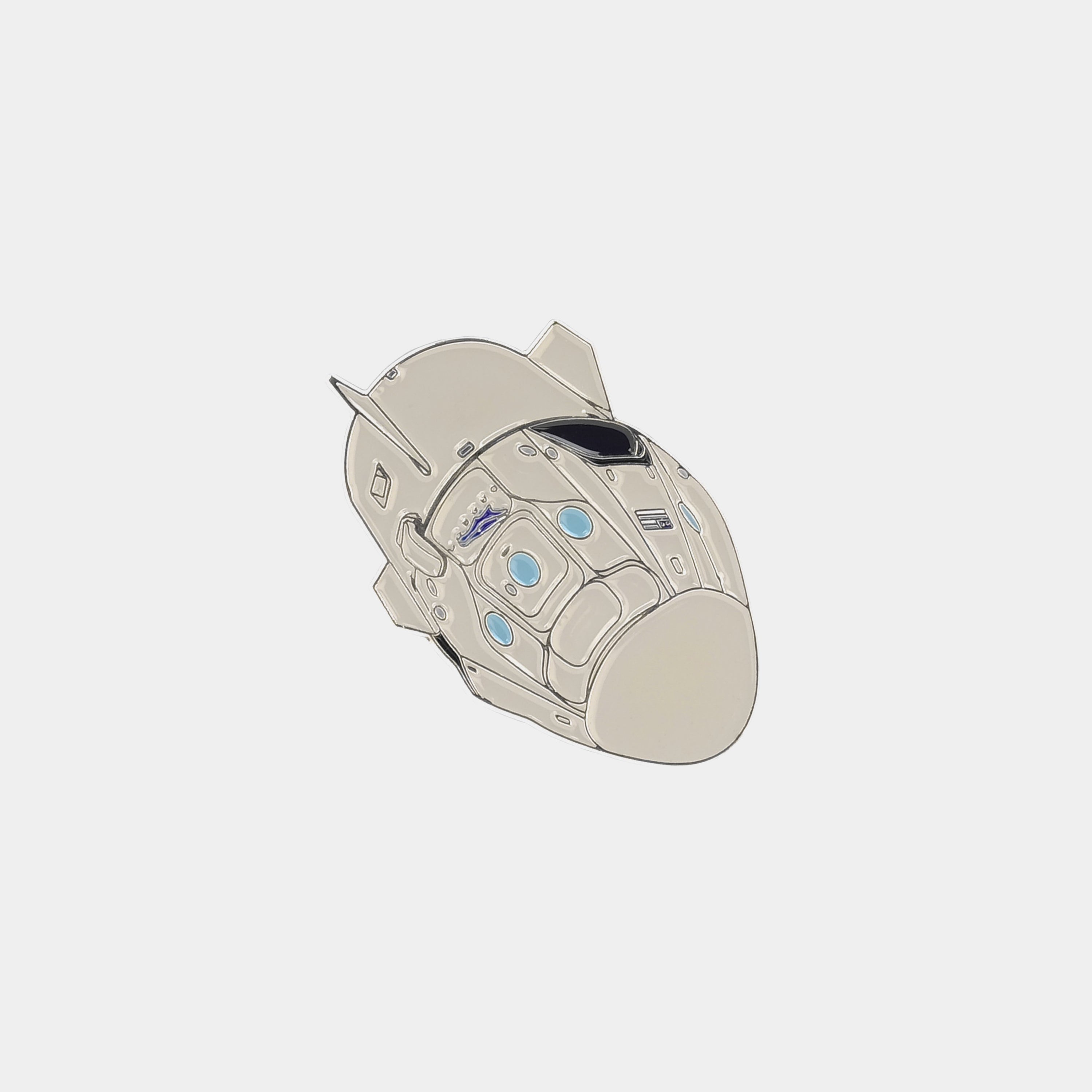 SpaceX Crew Dragon Capsule Enamel Pin