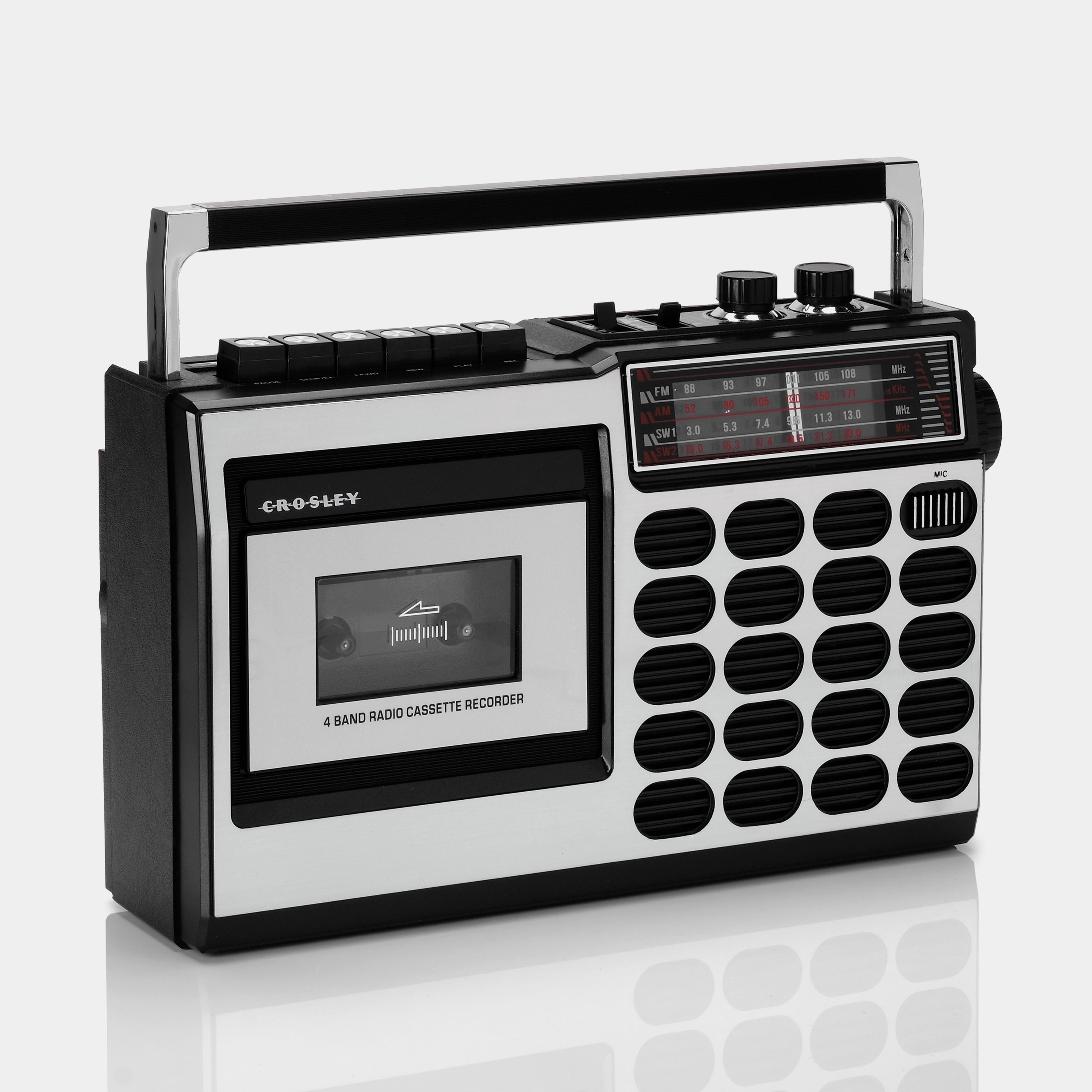 Crosley CT100 AM/FM Boombox Cassette Player