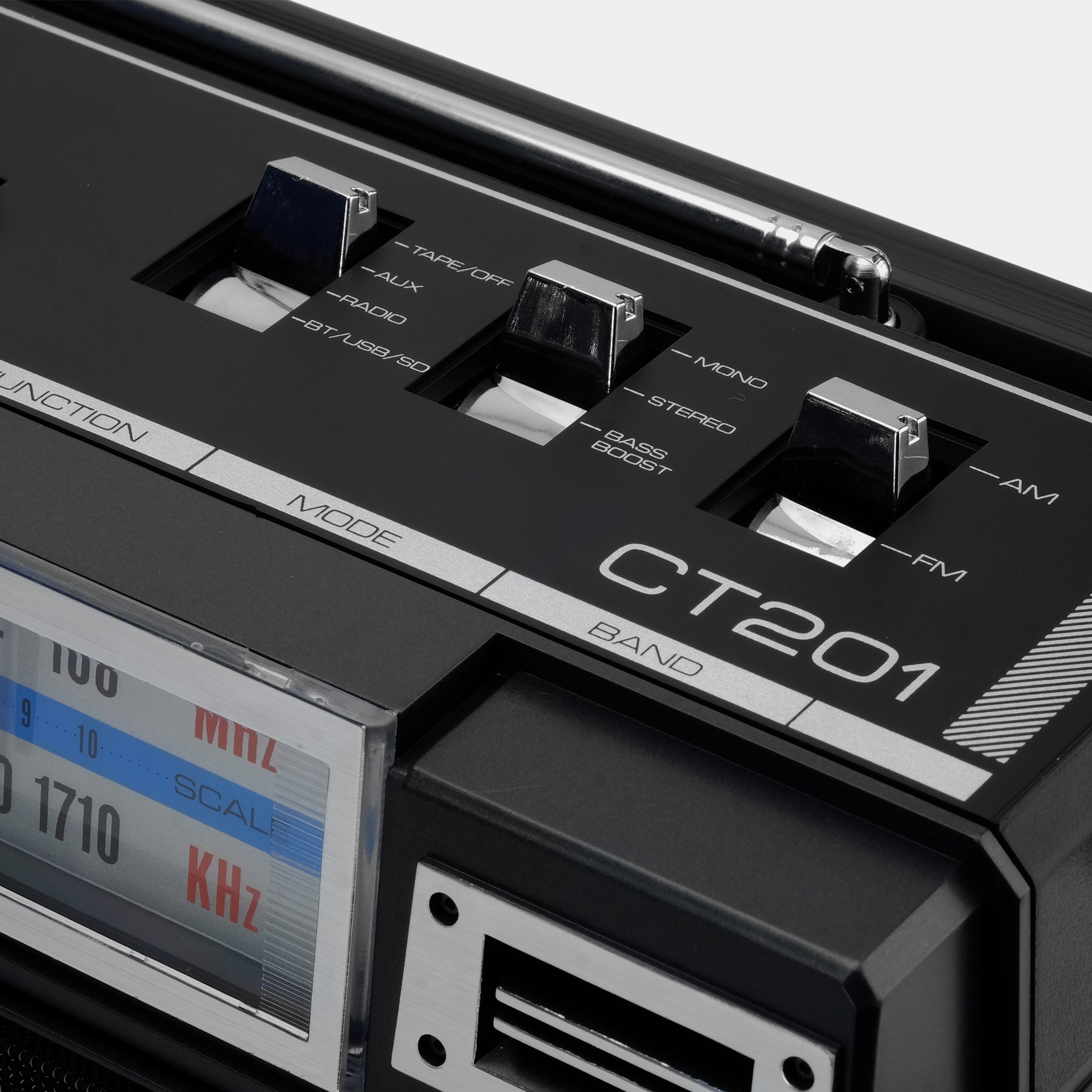 Crosley CT201 AM/FM Boombox Cassette Player