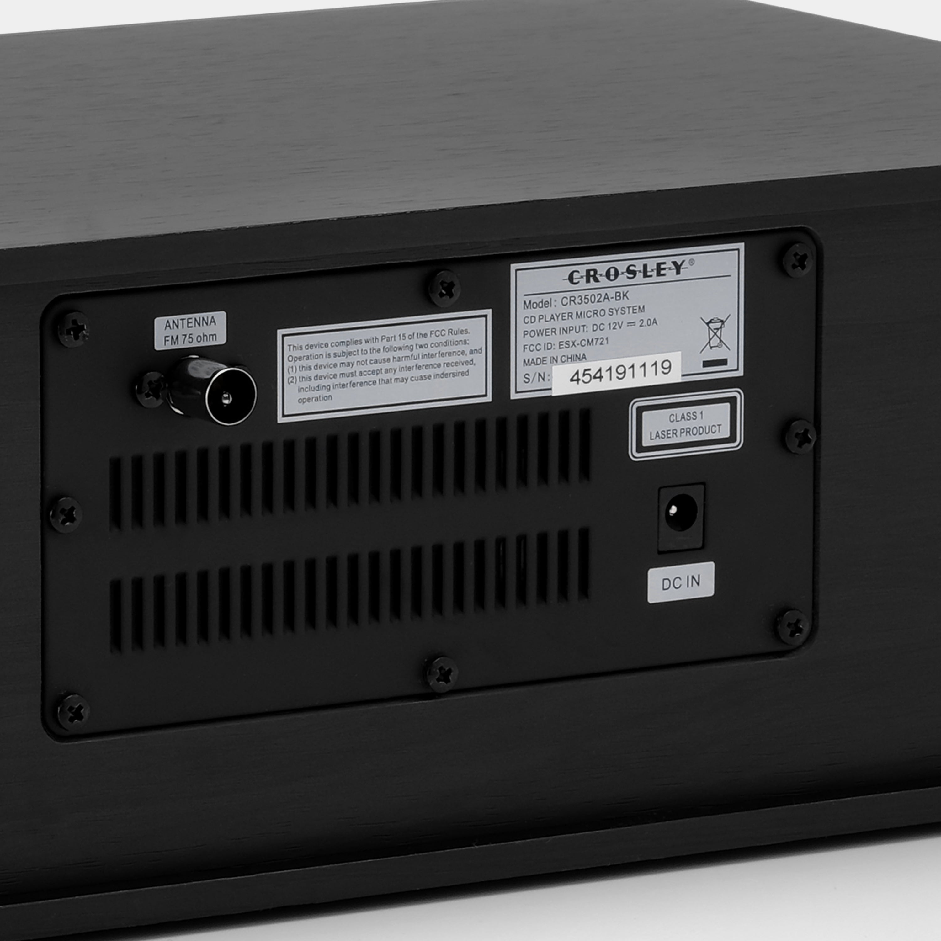 Crosley Metro Radio CD Player