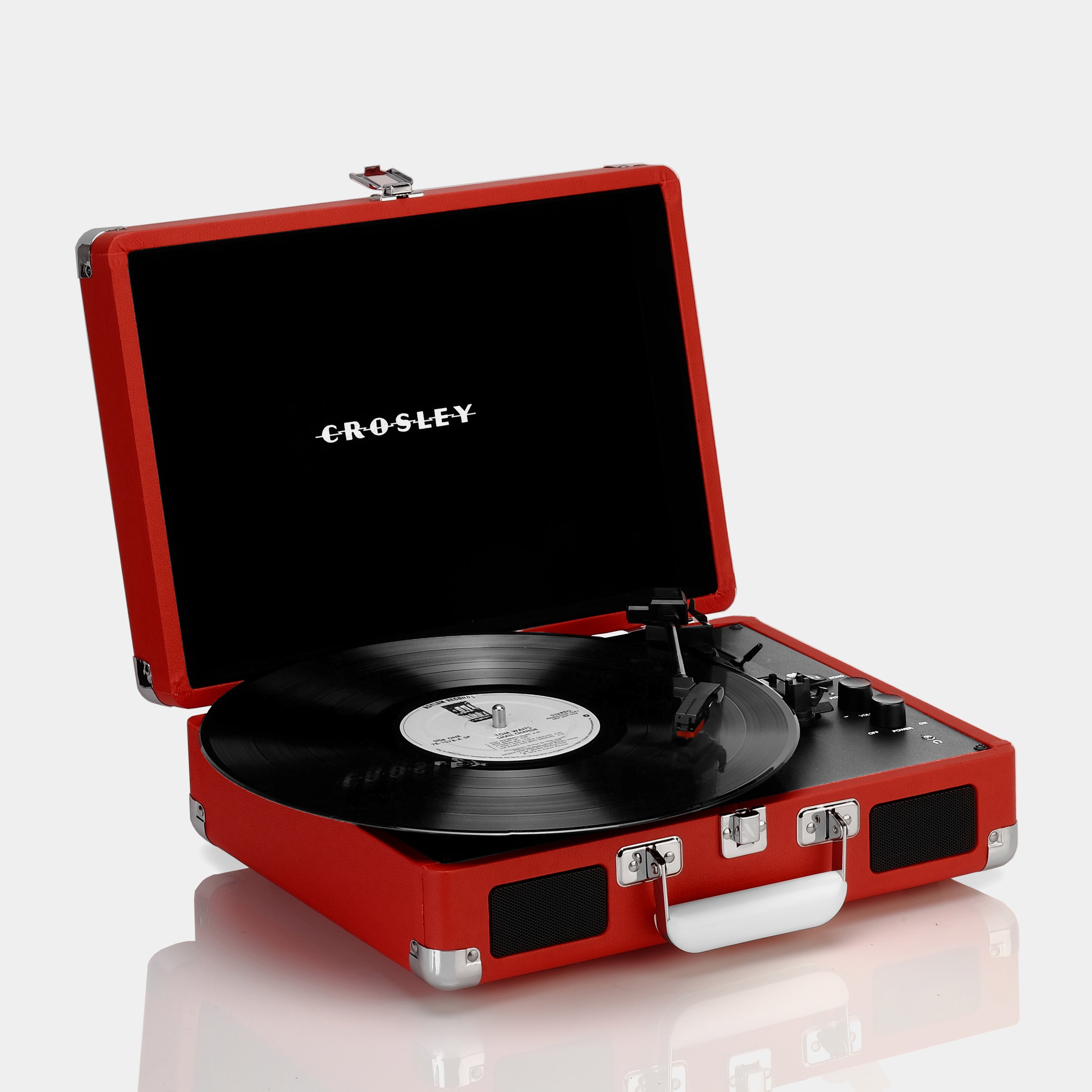 Crosley Cruiser Plus Red Turntable with Bluetooth