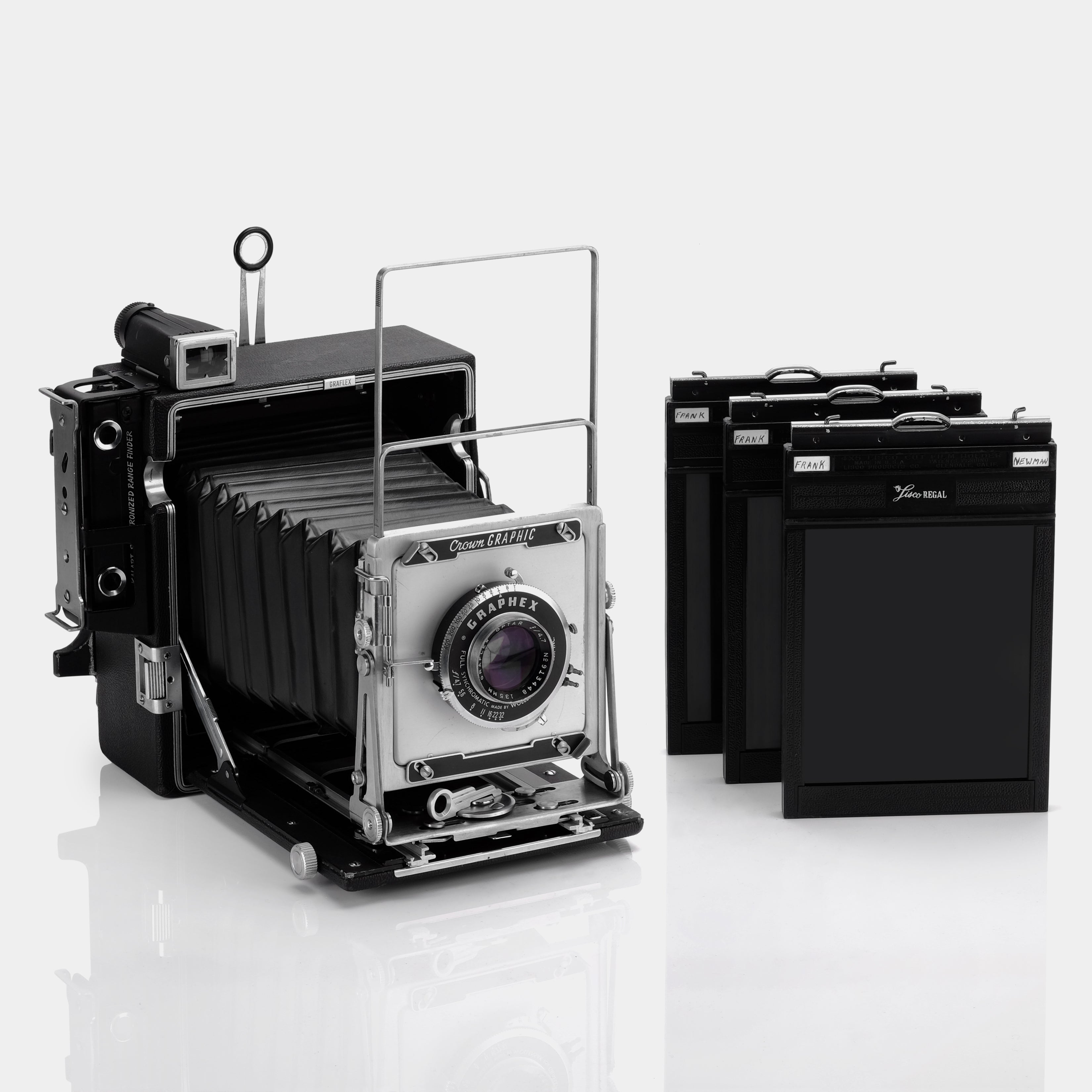 Graflex Pacemaker Crown Graphic 4x5 Large Format Film Camera