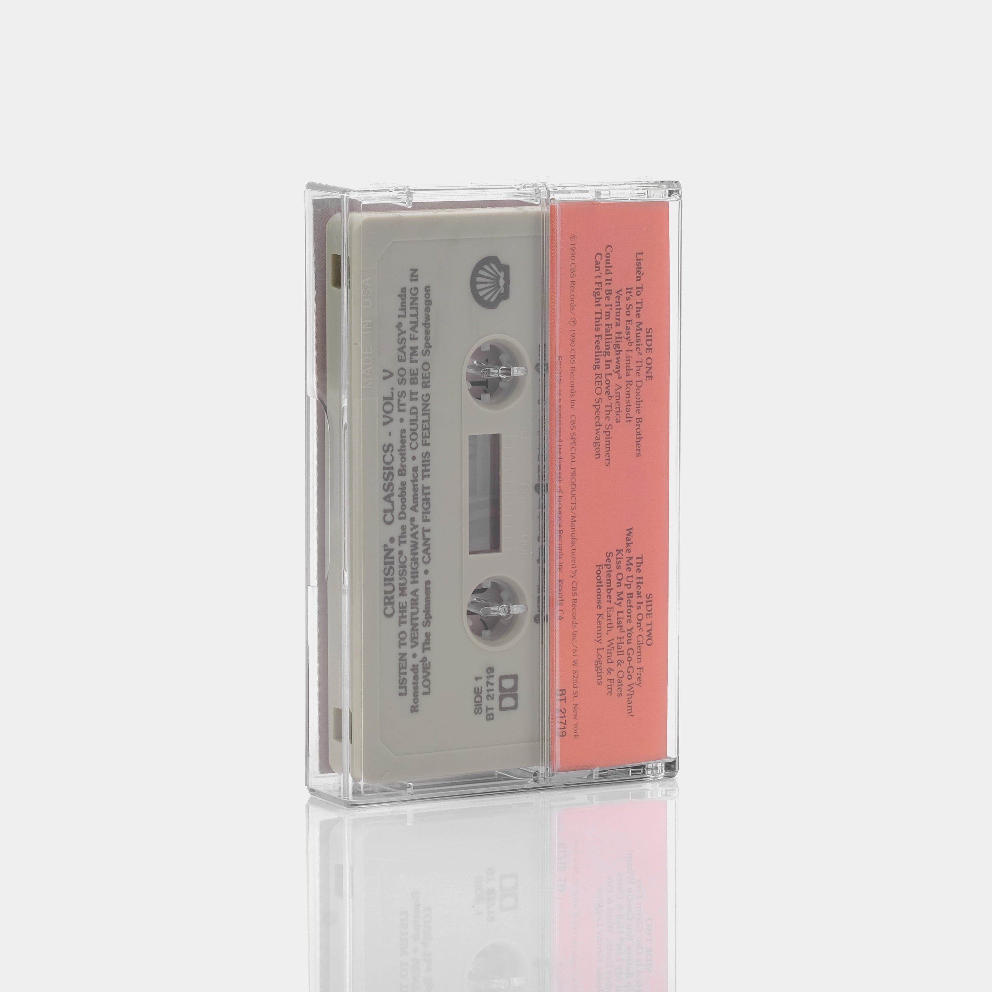 Cruisin' Classics Vol. V Cassette Tape