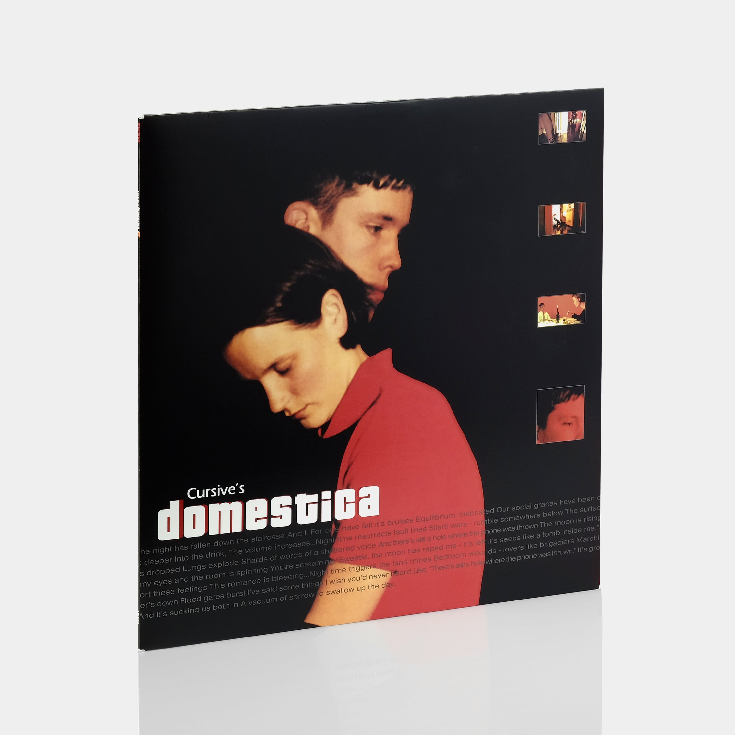 Cursive - Cursive's Domestica LP Red Translucent Vinyl Record