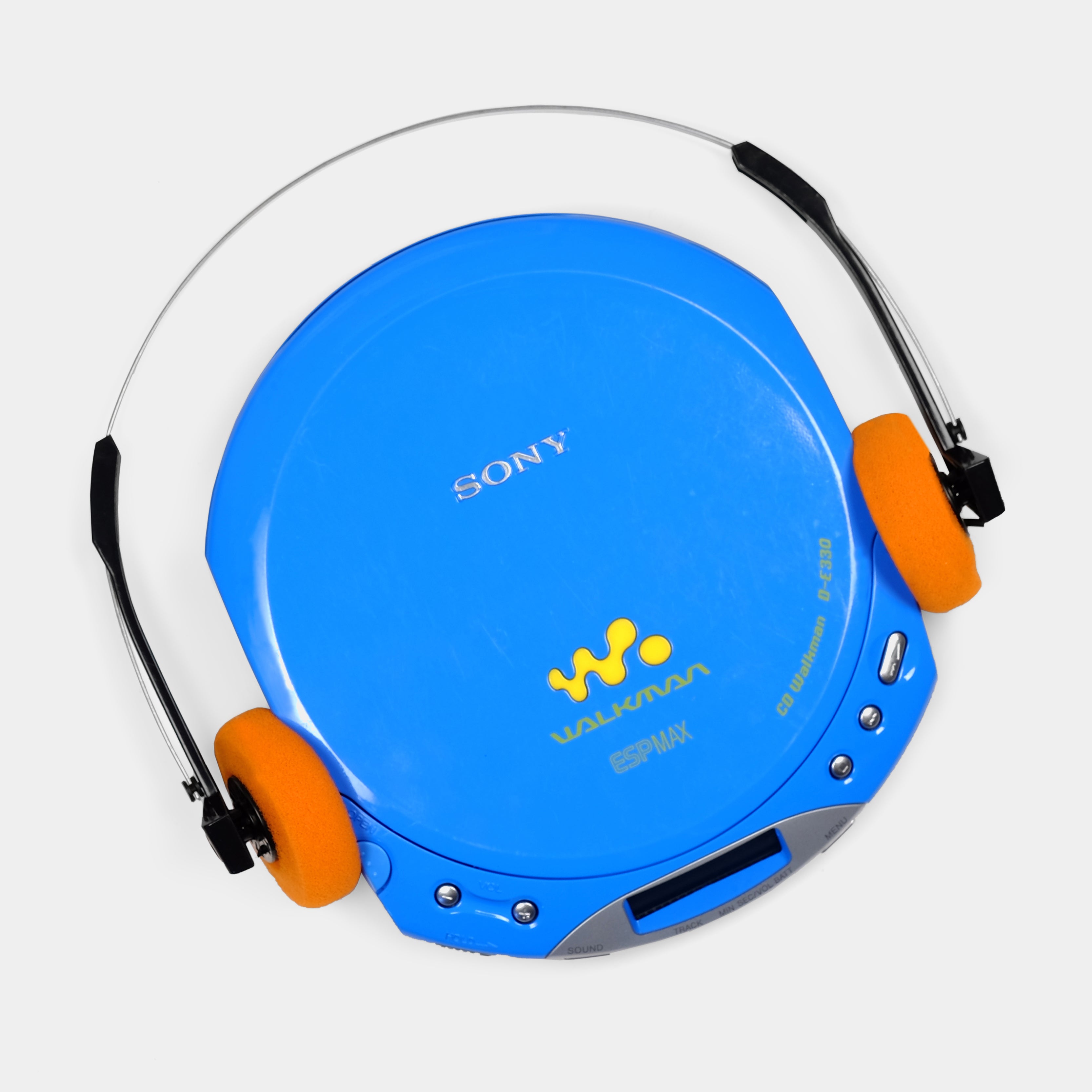 Sony Walkman D-E330 Blue Portable CD Player