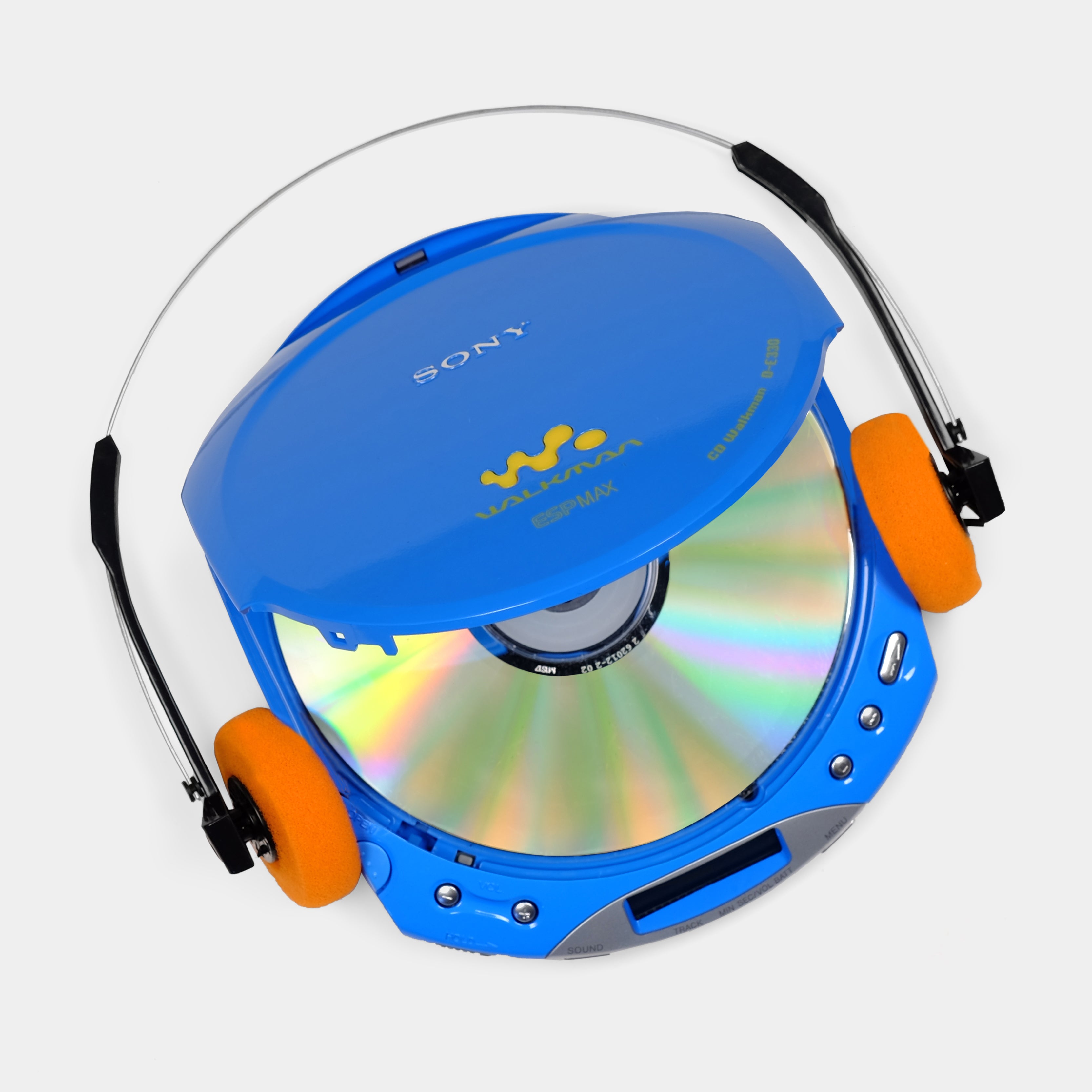 Sony Walkman D-E330 Blue Portable CD Player