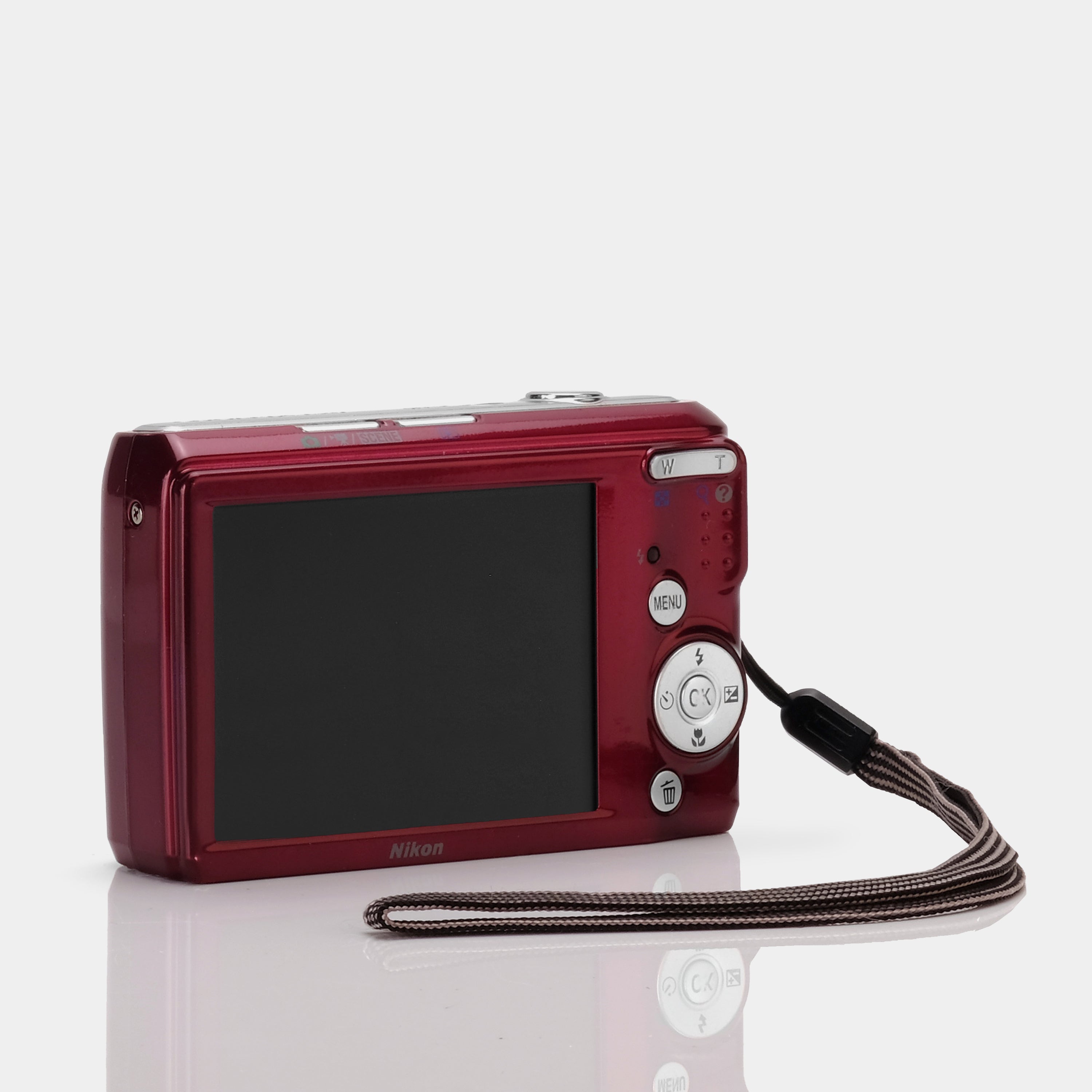 Nikon Coolpix L20 Maroon Point and Shoot Digital Camera