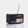 Crosley Tribute Navy AM/FM Radio with Bluetooth