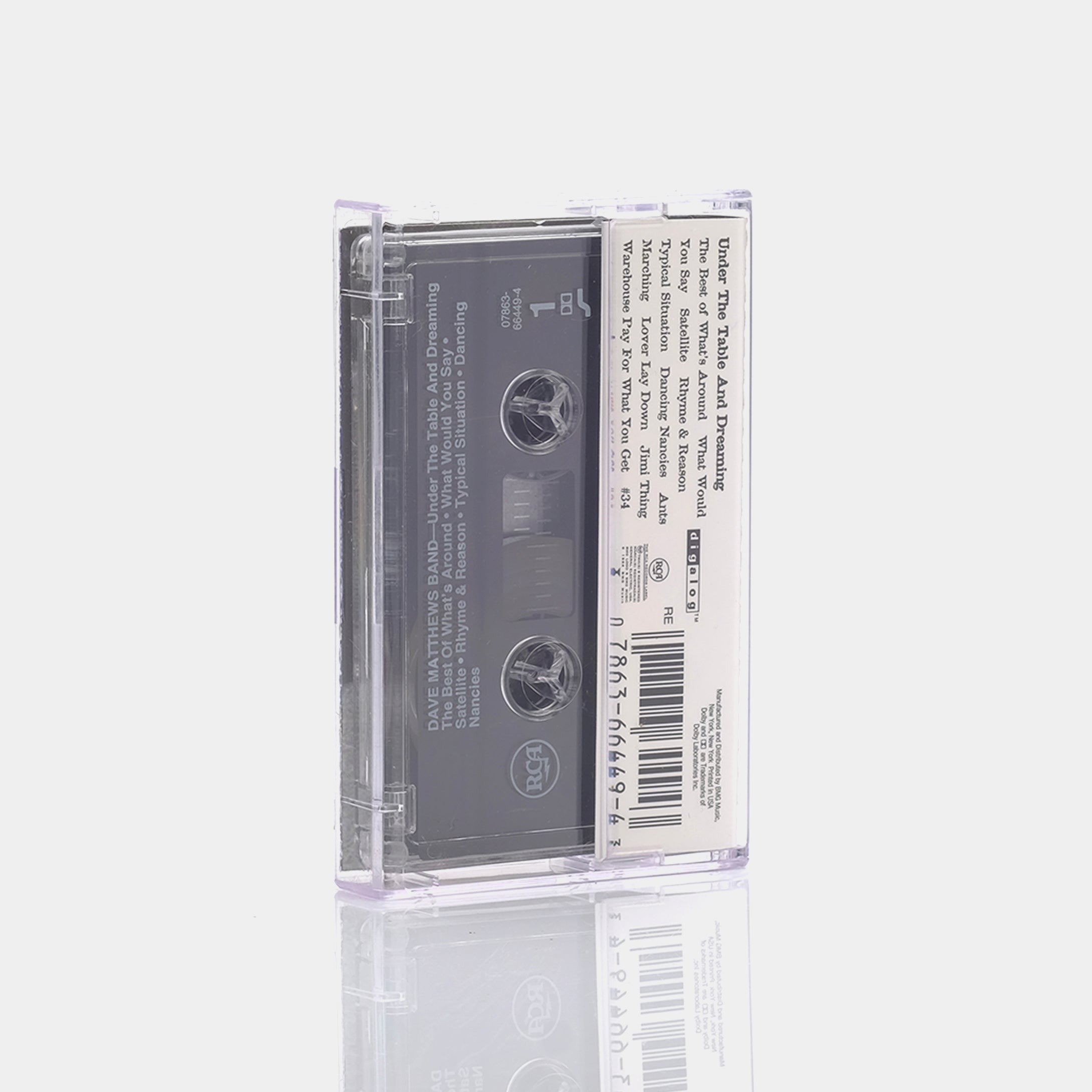 Dave Matthews Band - Under The Table And Dreaming Cassette Tape