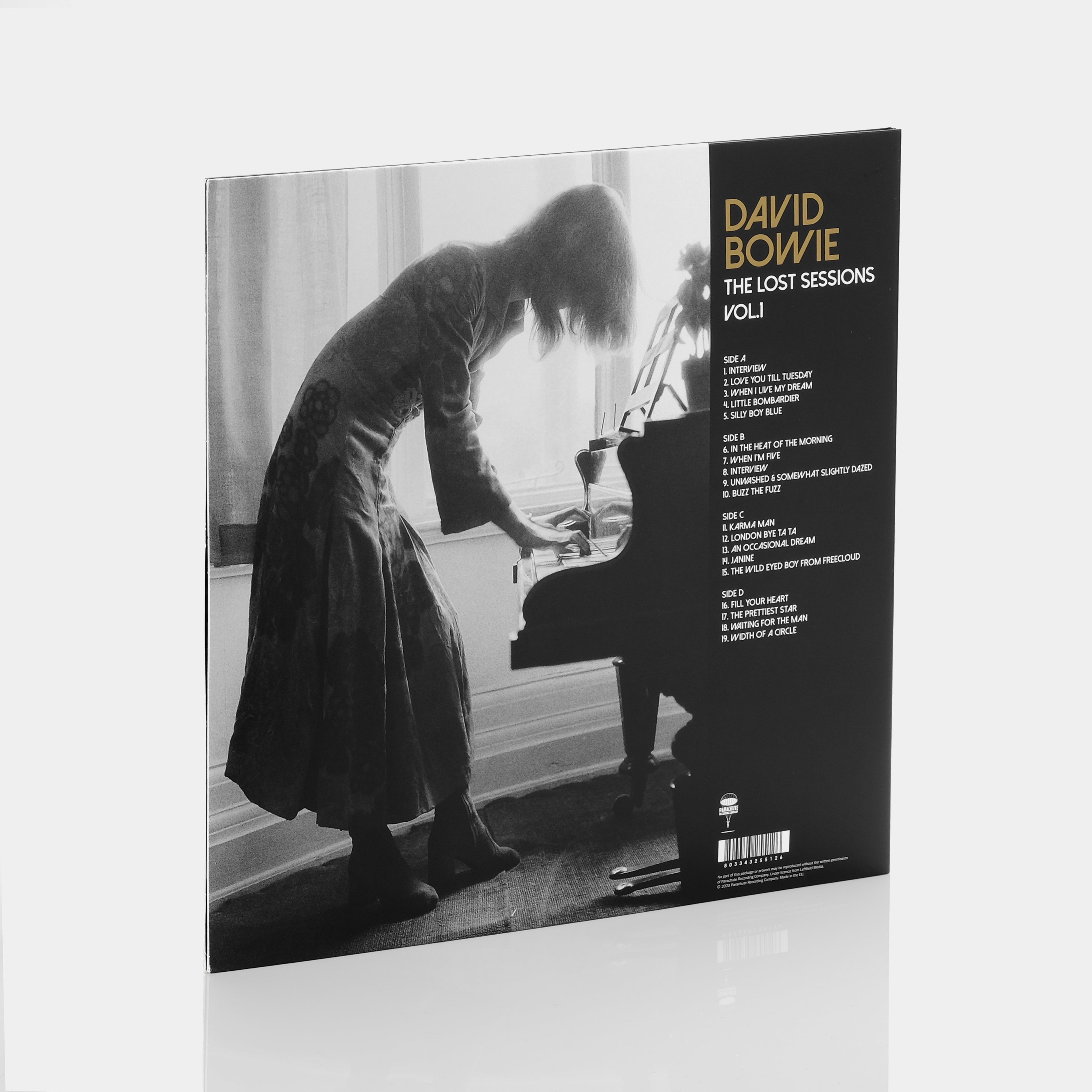 David Bowie - The Lost Sessions Vol. 1 2xLP Transparent Vinyl Record