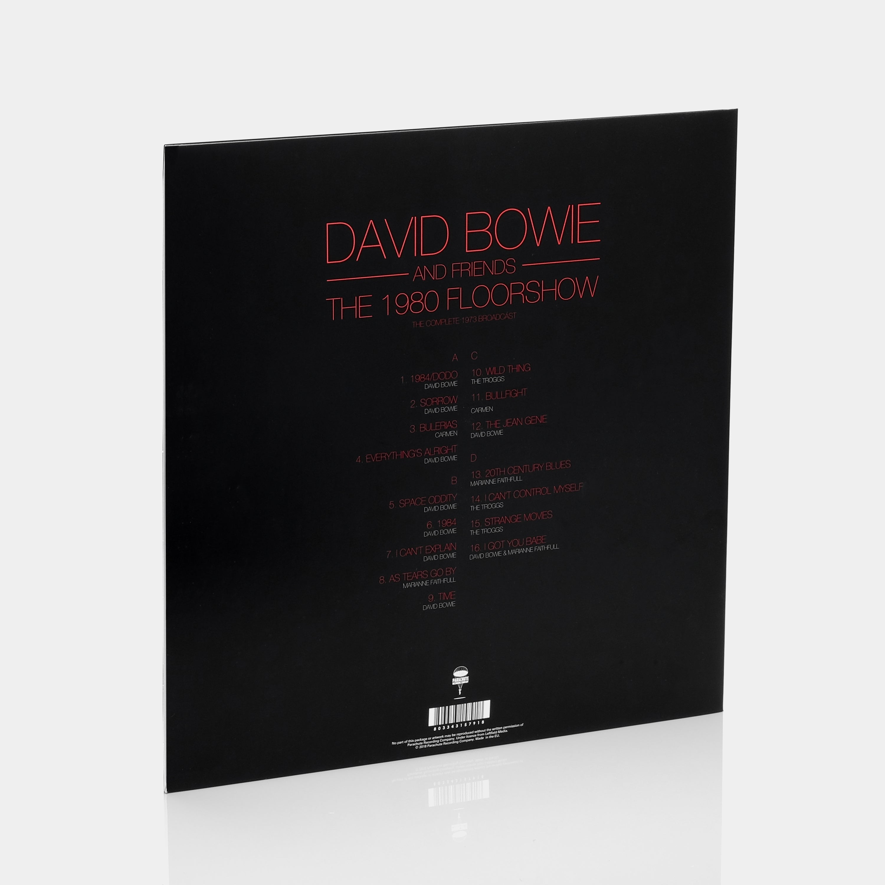 David Bowie and Friends - The 1980 Floor Show (The Complete 1973 Broadcast) 2xLP Vinyl Record