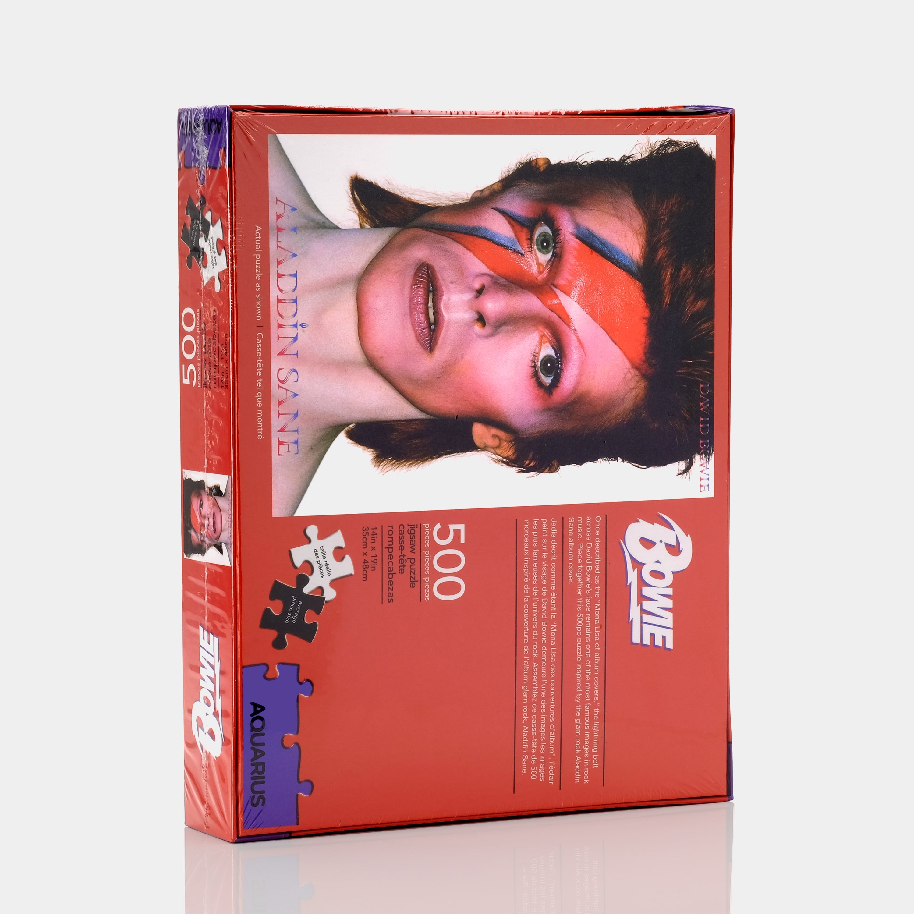David Bowie "Aladdin Sane" 500 Piece Puzzle