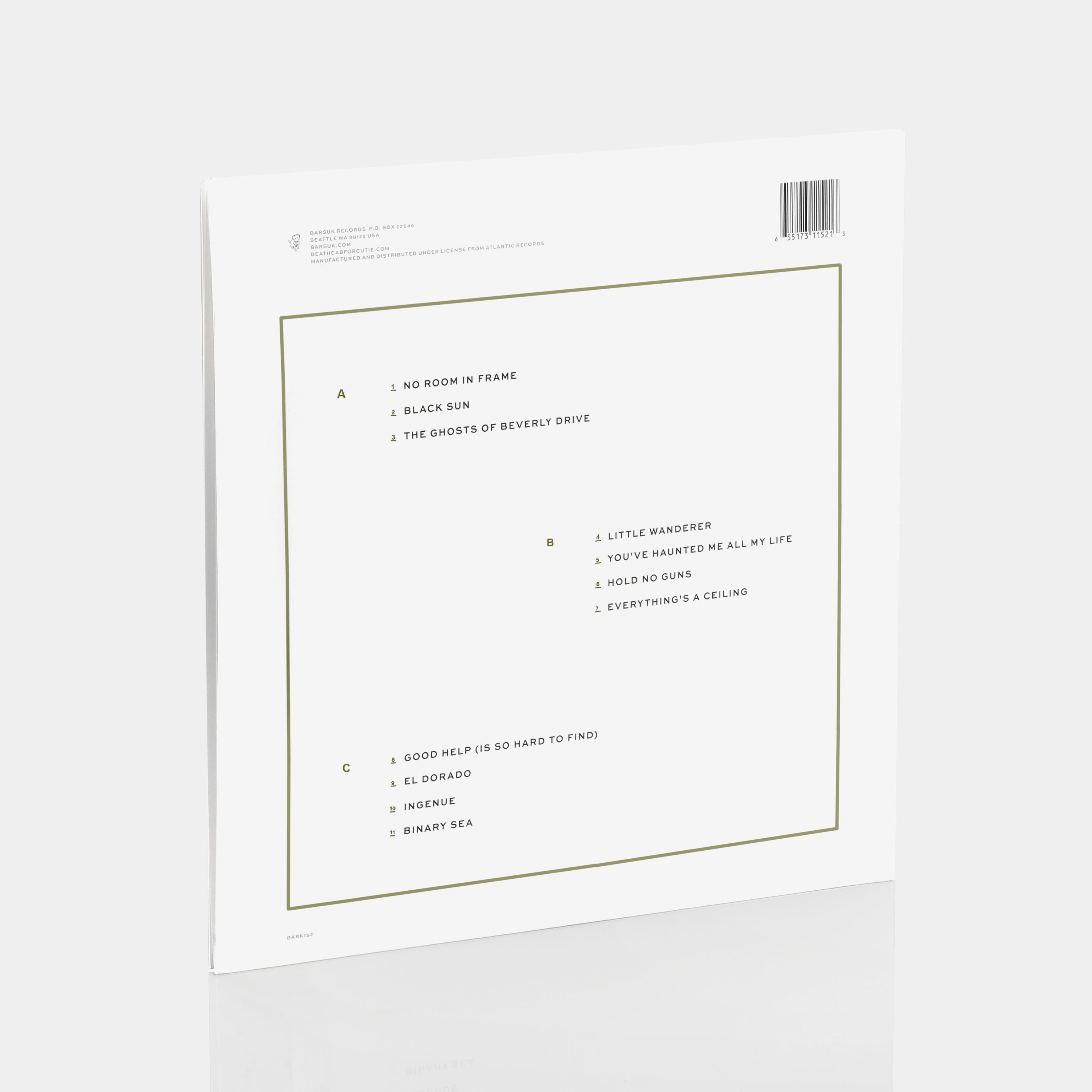 Death Cab For Cutie - Kintsugi 2xLP Vinyl Record + CD