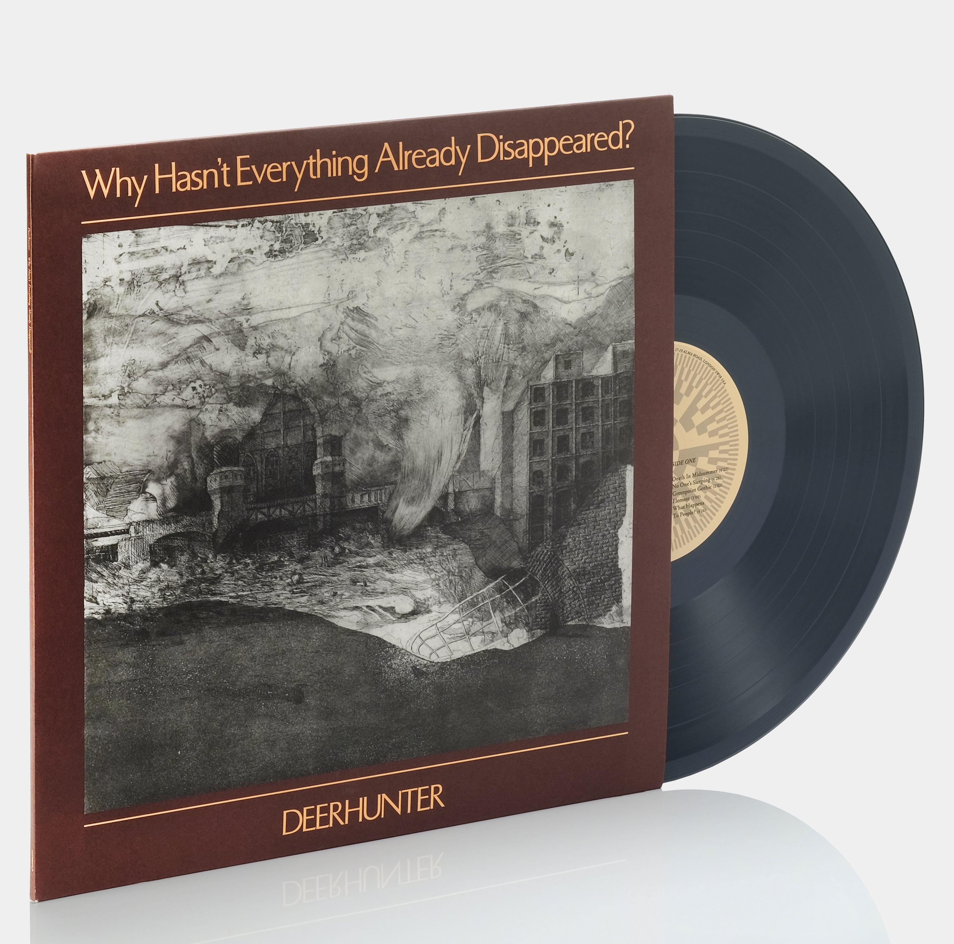 Deerhunter - Why Hasn't Everything Already Disappeared? LP Grey Vinyl Record