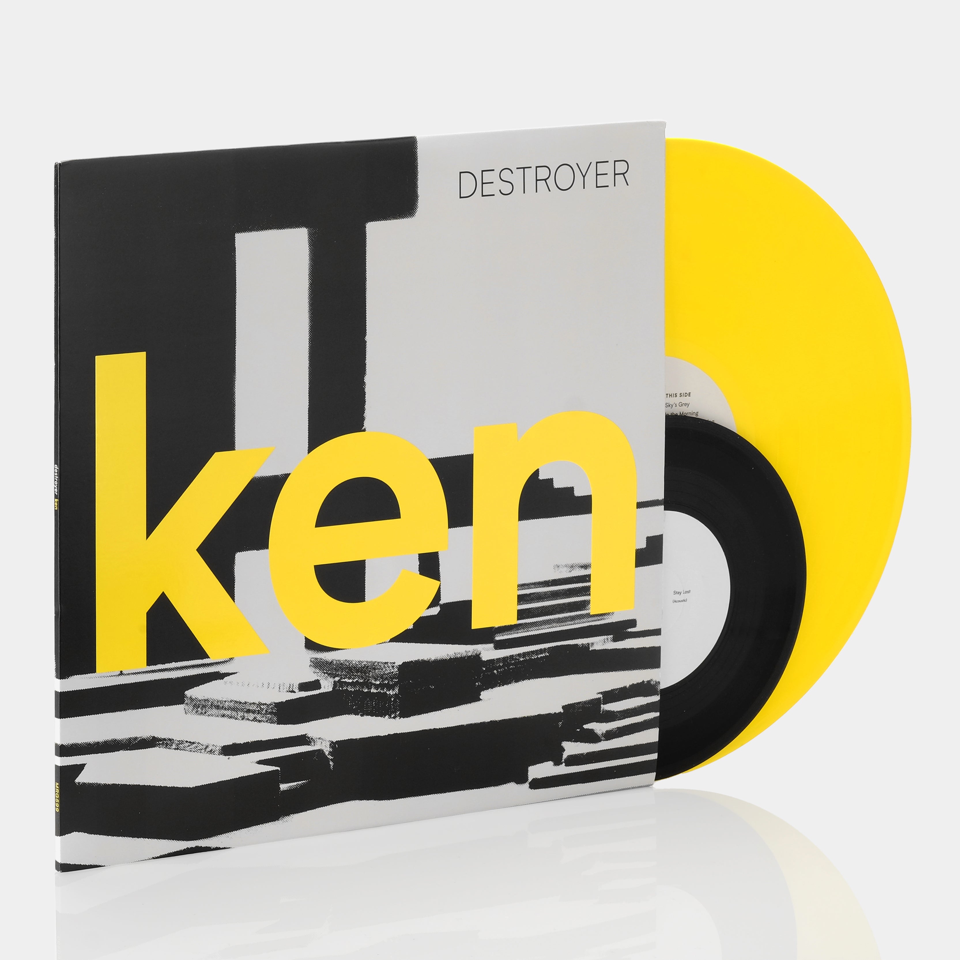 Destroyer - ken LP Yellow Vinyl Record + 7" Single