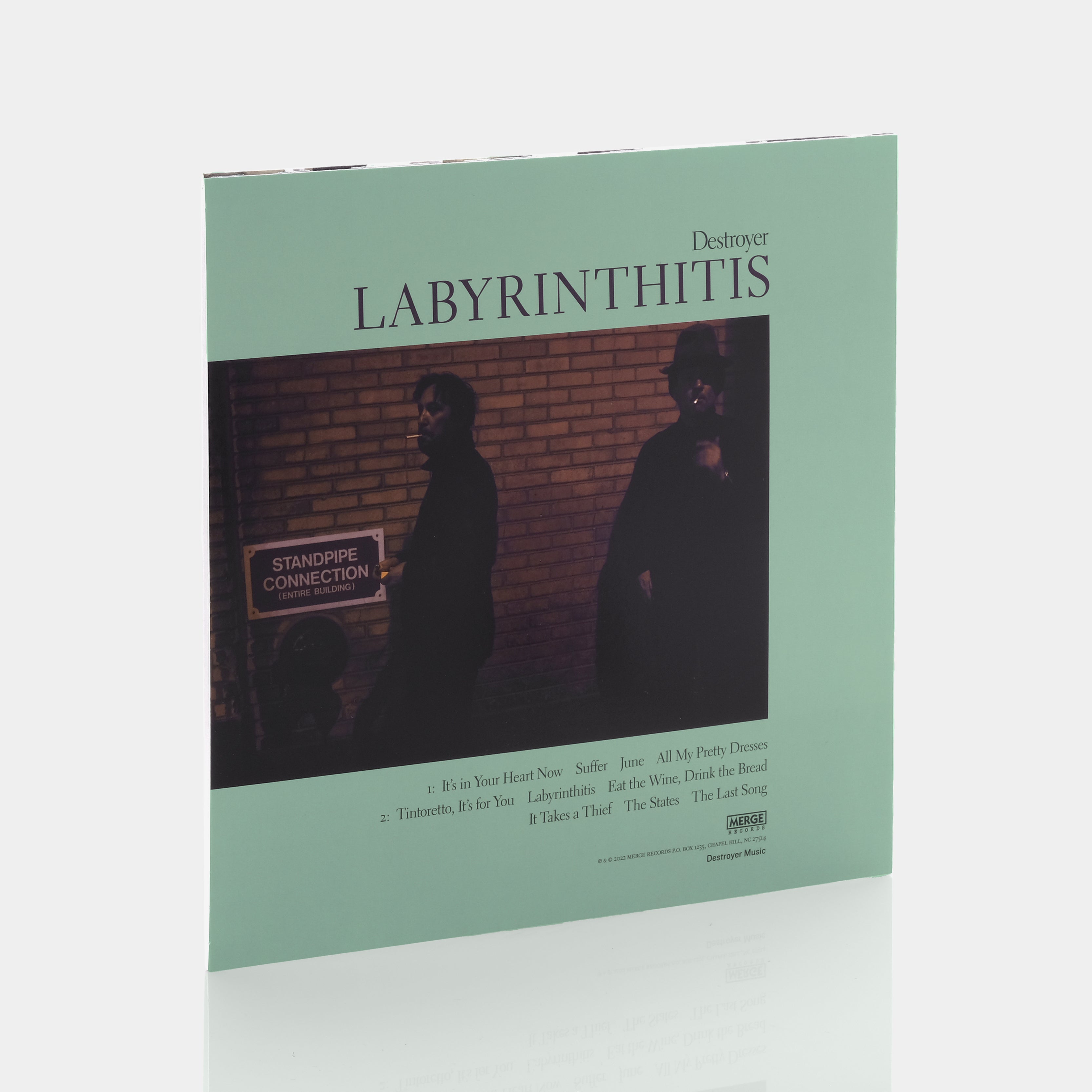Destroyer - Labyrinthitis LP Green & White Vinyl Record
