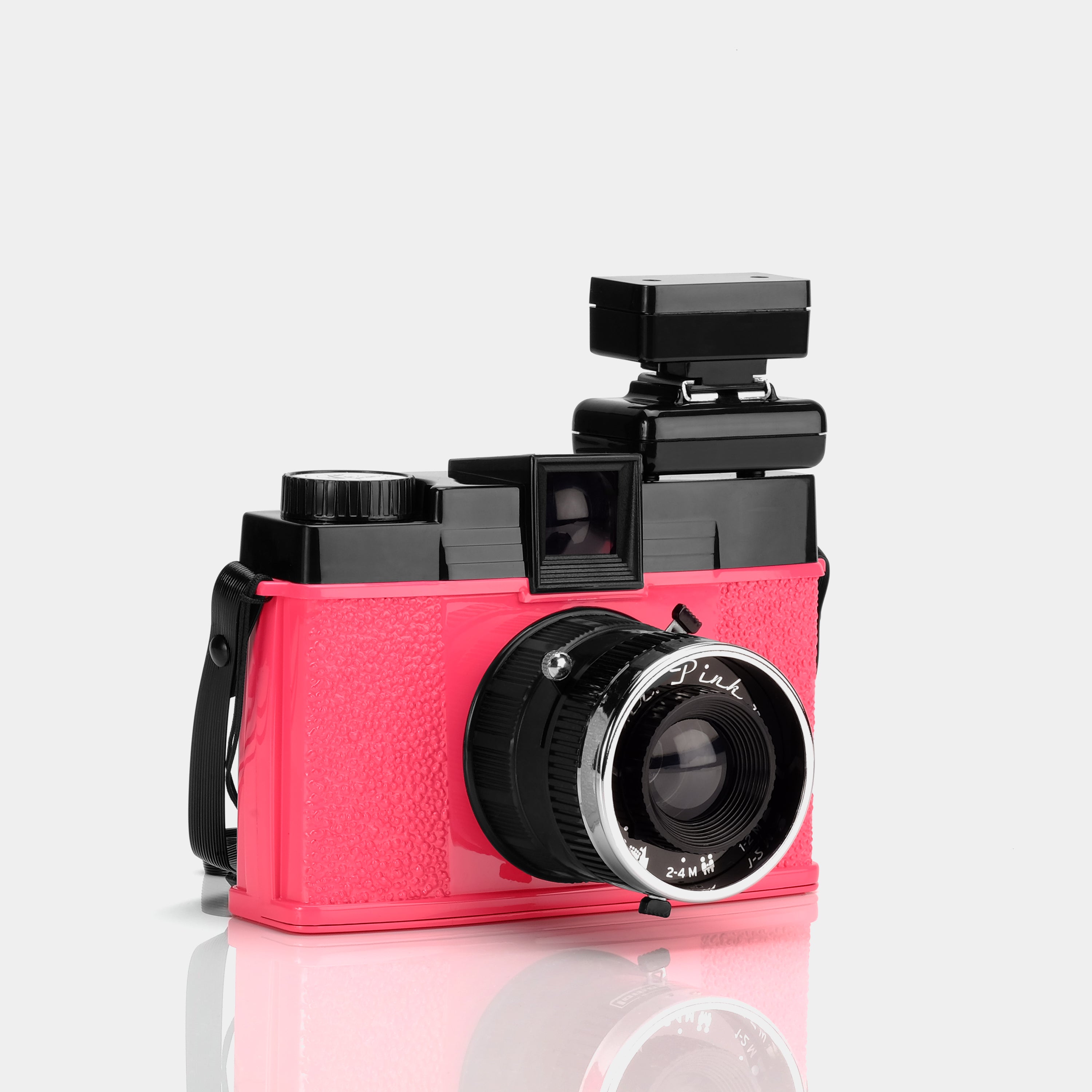 Diana F+ (Mr. Pink Edition) 120 Film Camera with Flash