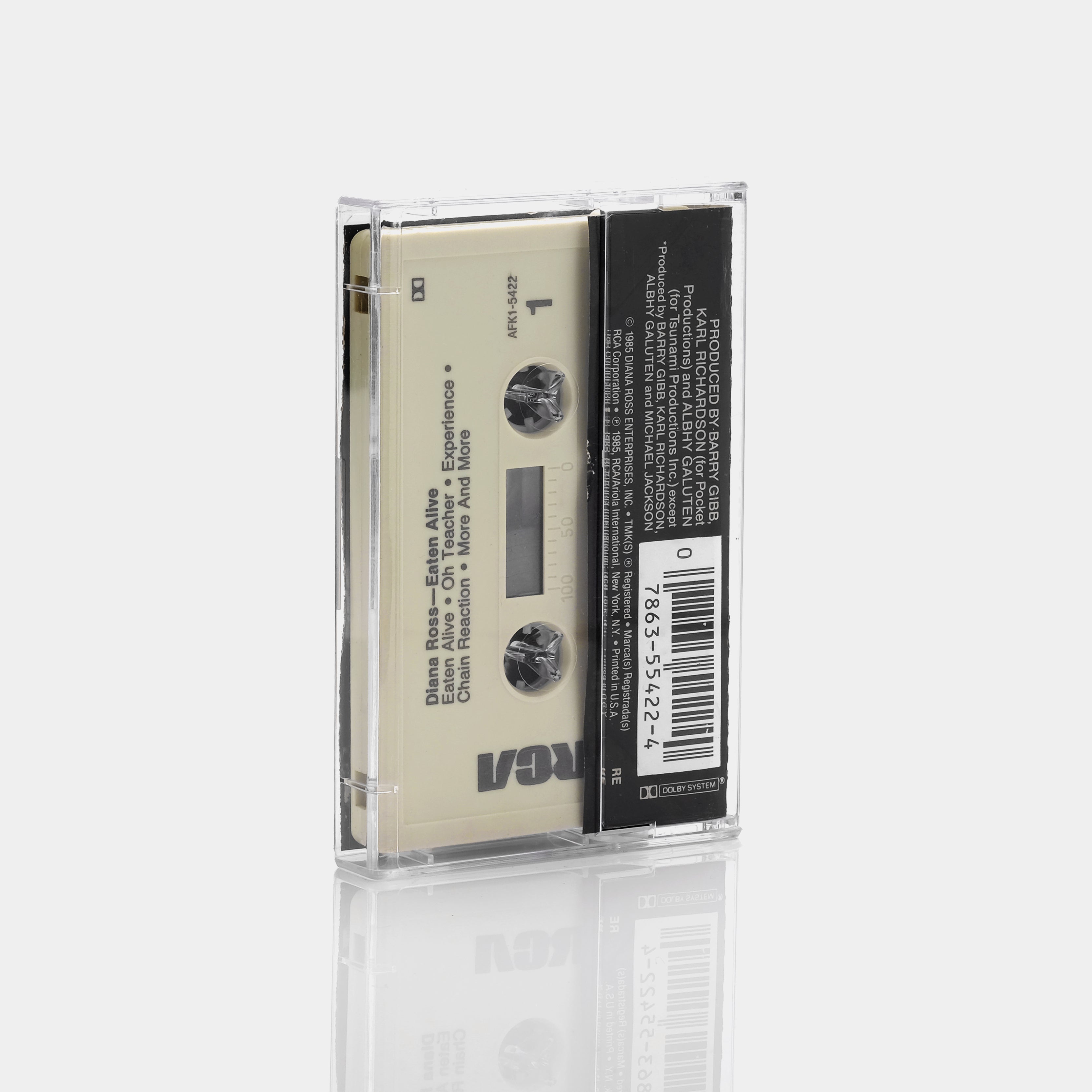 Diana Ross - Eaten Alive Cassette Tape