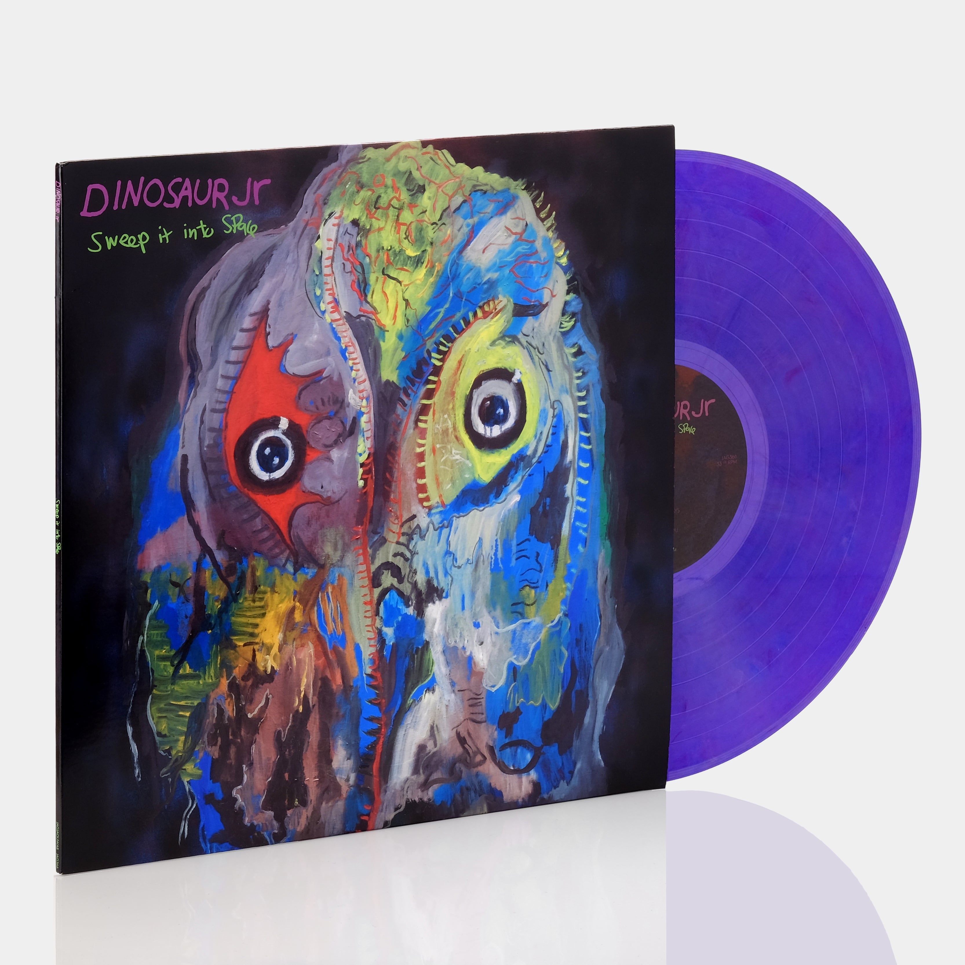 Dinosaur Jr. - Sweep It Into Space LP Purple Ripple Vinyl Record