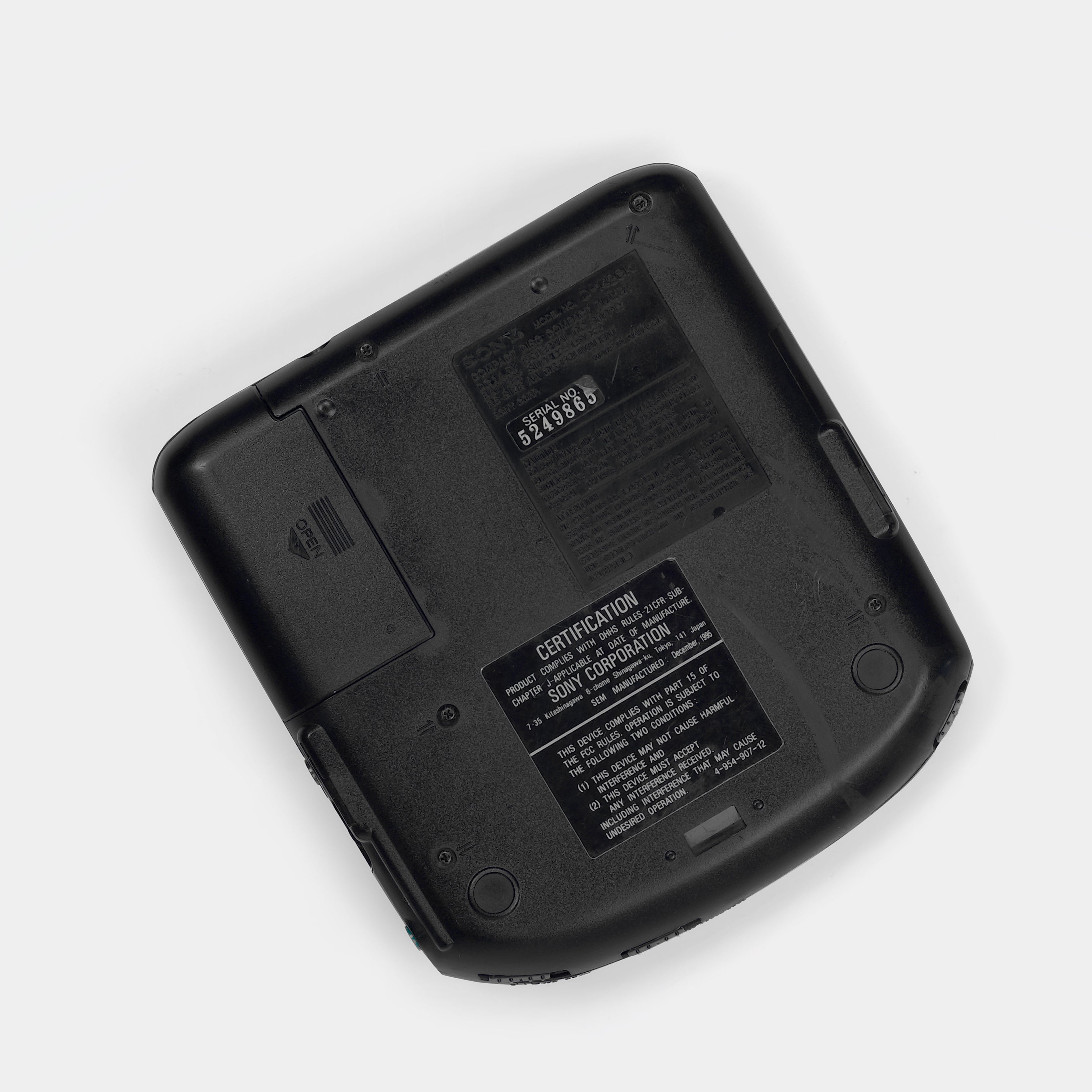 Sony D-142CK Portable CD Player