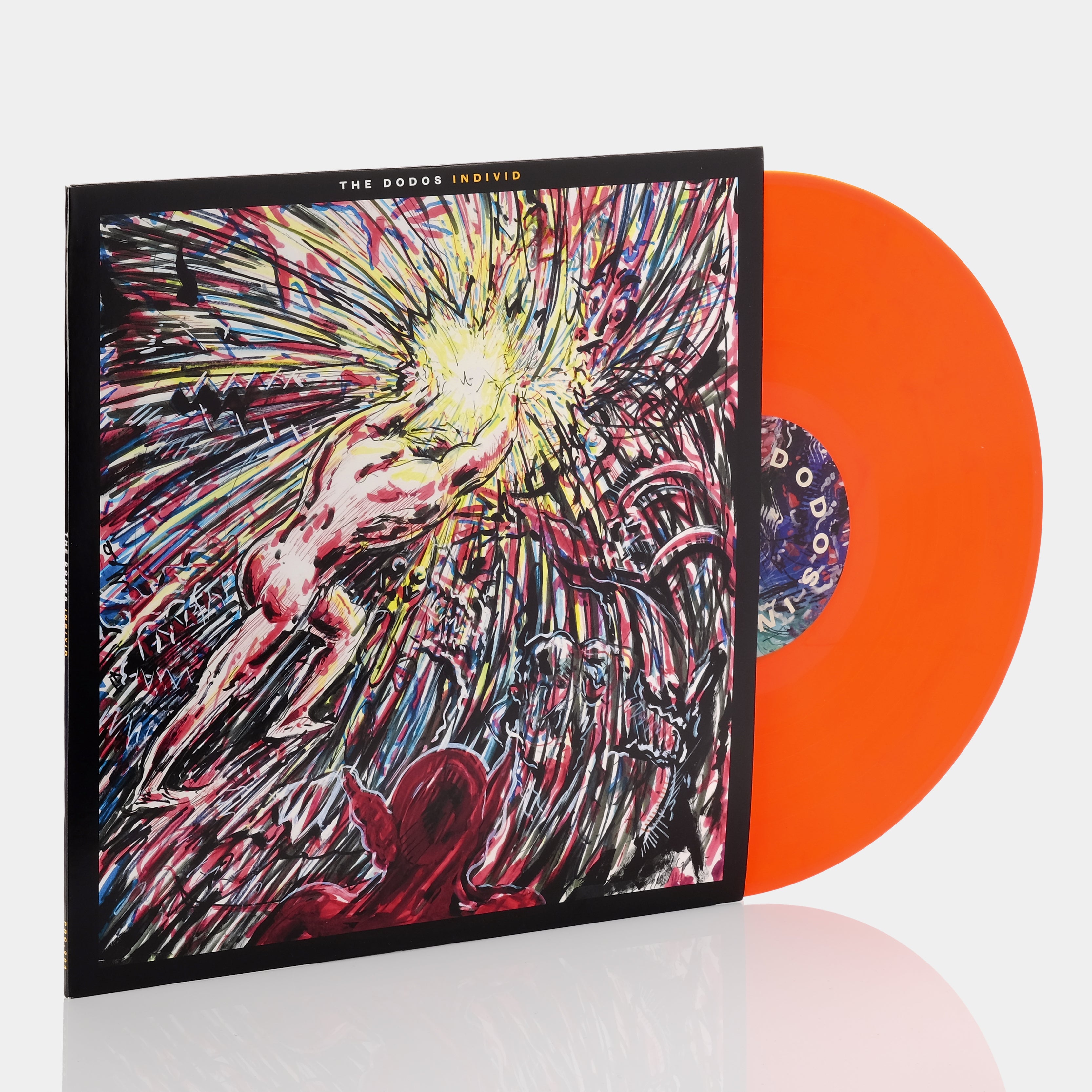 The Dodos - Individ LP Orange Vinyl Record
