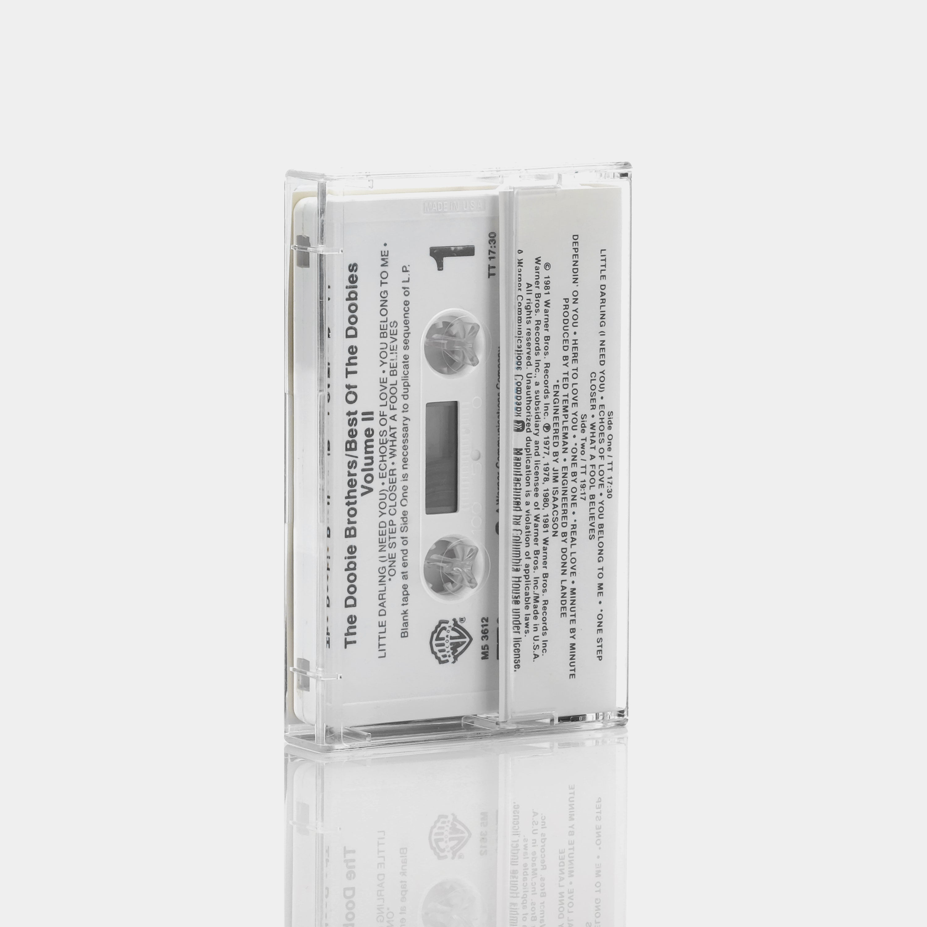 The Doobie Brothers - Best Of The Doobie Volume II Cassette Tape