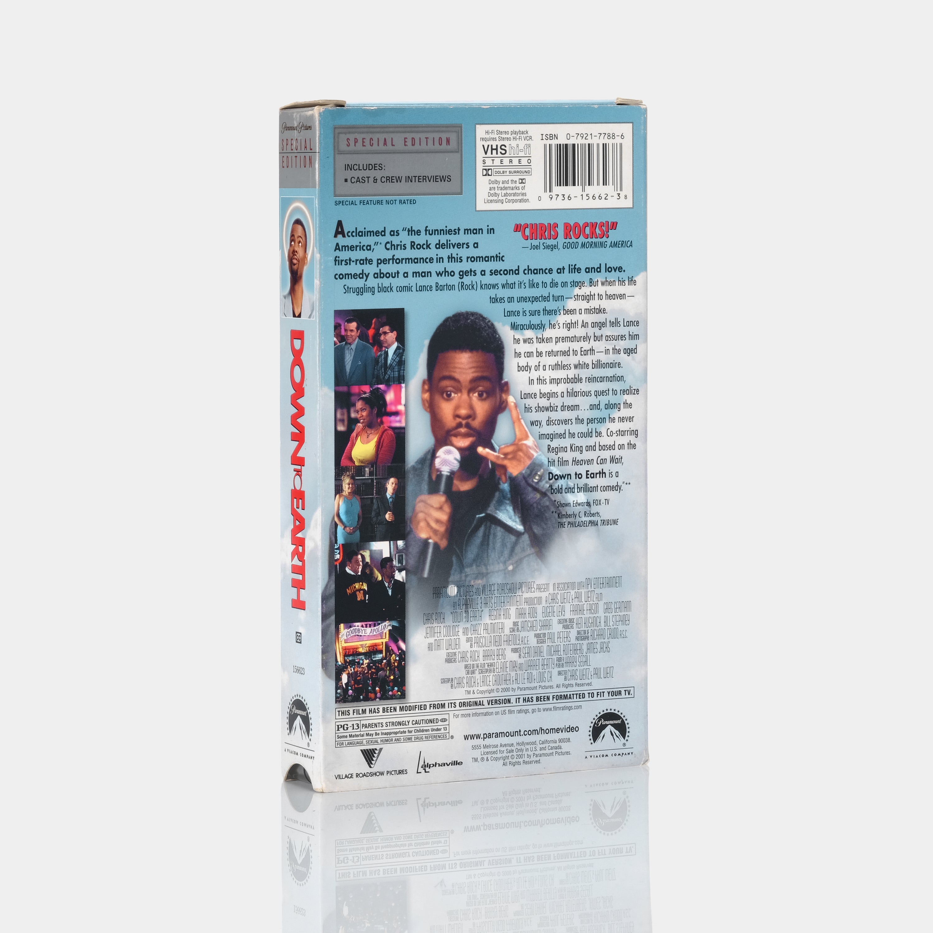 Down to Earth VHS Tape
