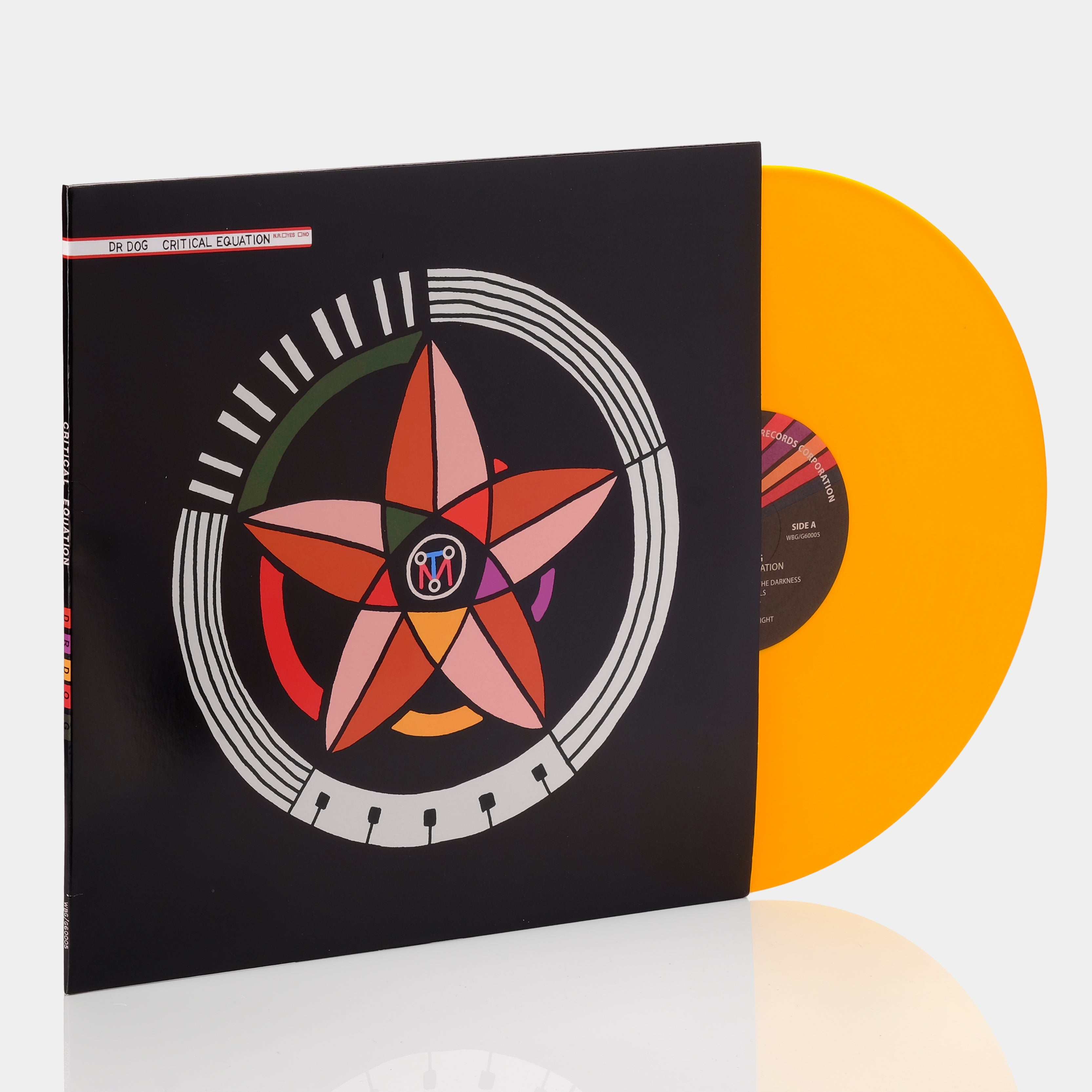 Dr. Dog - Critical Equation LP Orange Vinyl Record