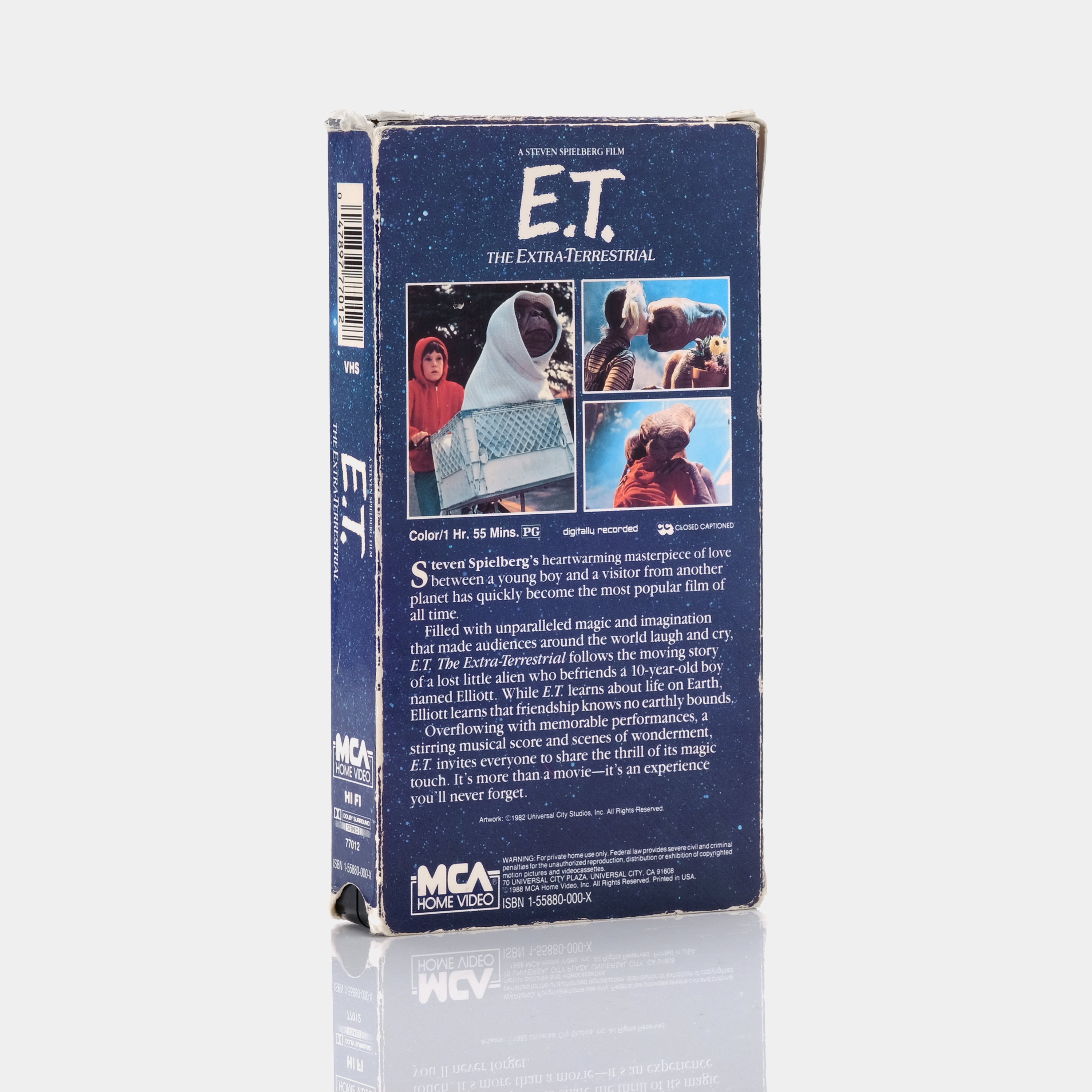E.T. the Extra-Terrestrial VHS Tape