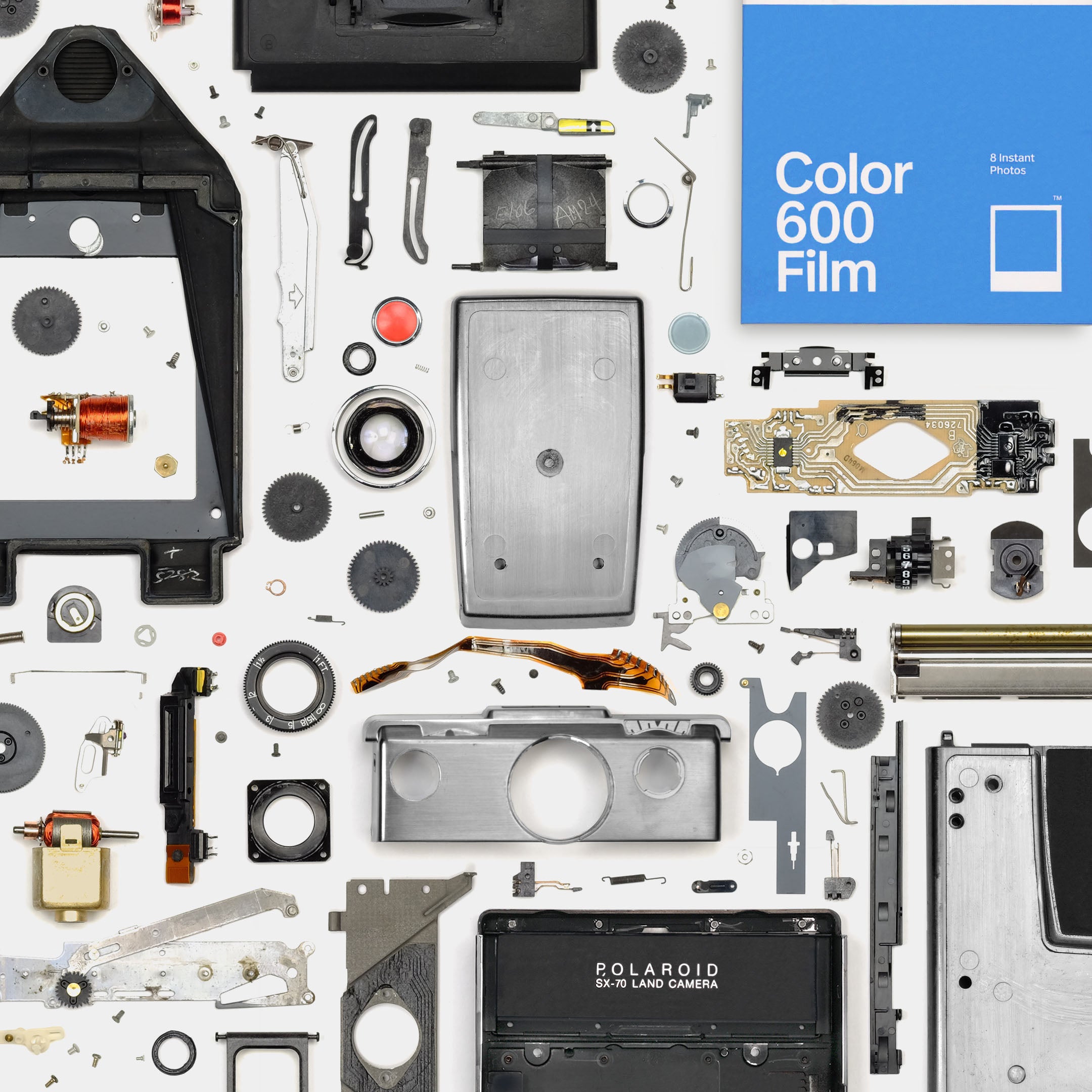 Polaroid SX-70 to 600 Film Conversion with Repair Service (Non-Autofocus Models)