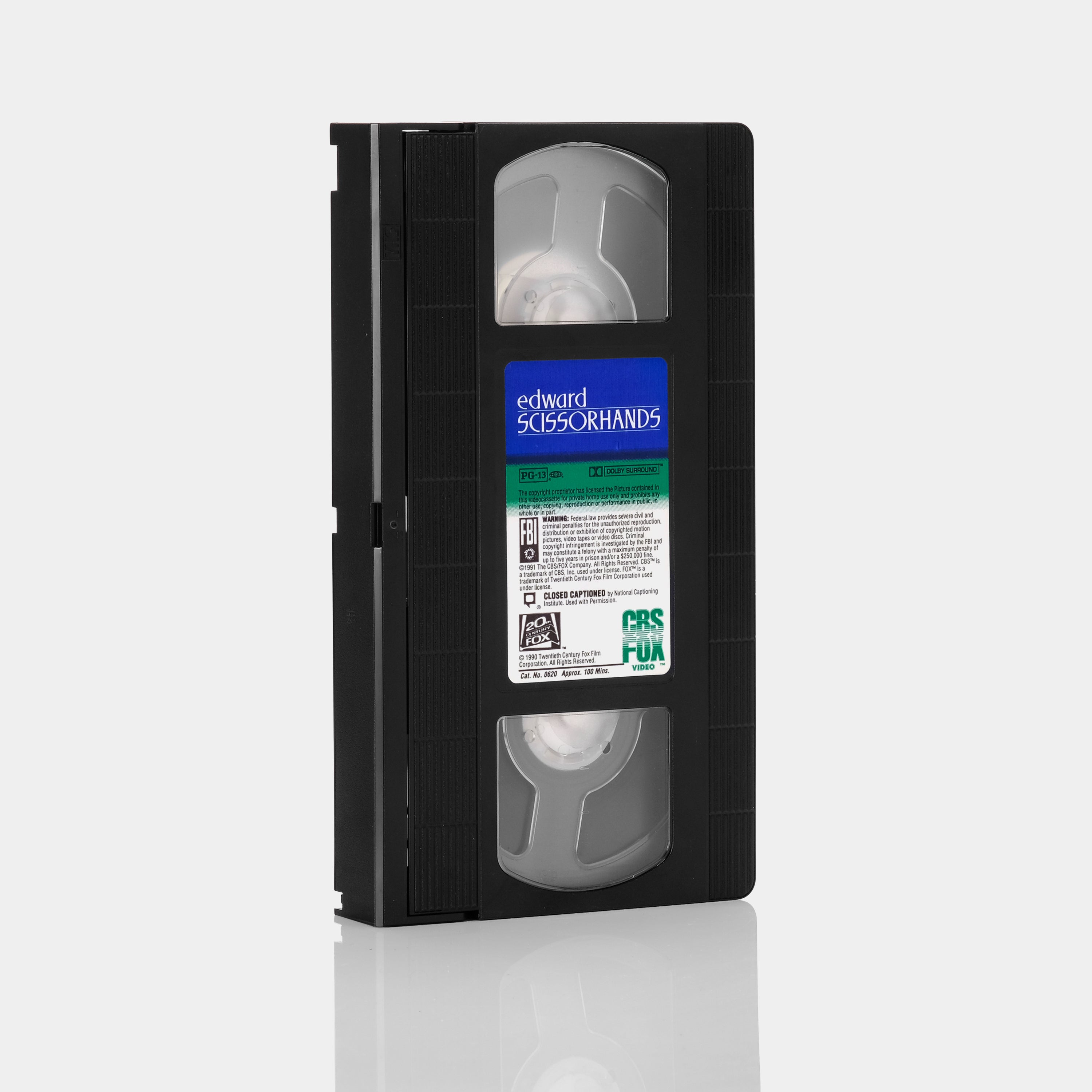 Edward Scissorhands VHS Tape