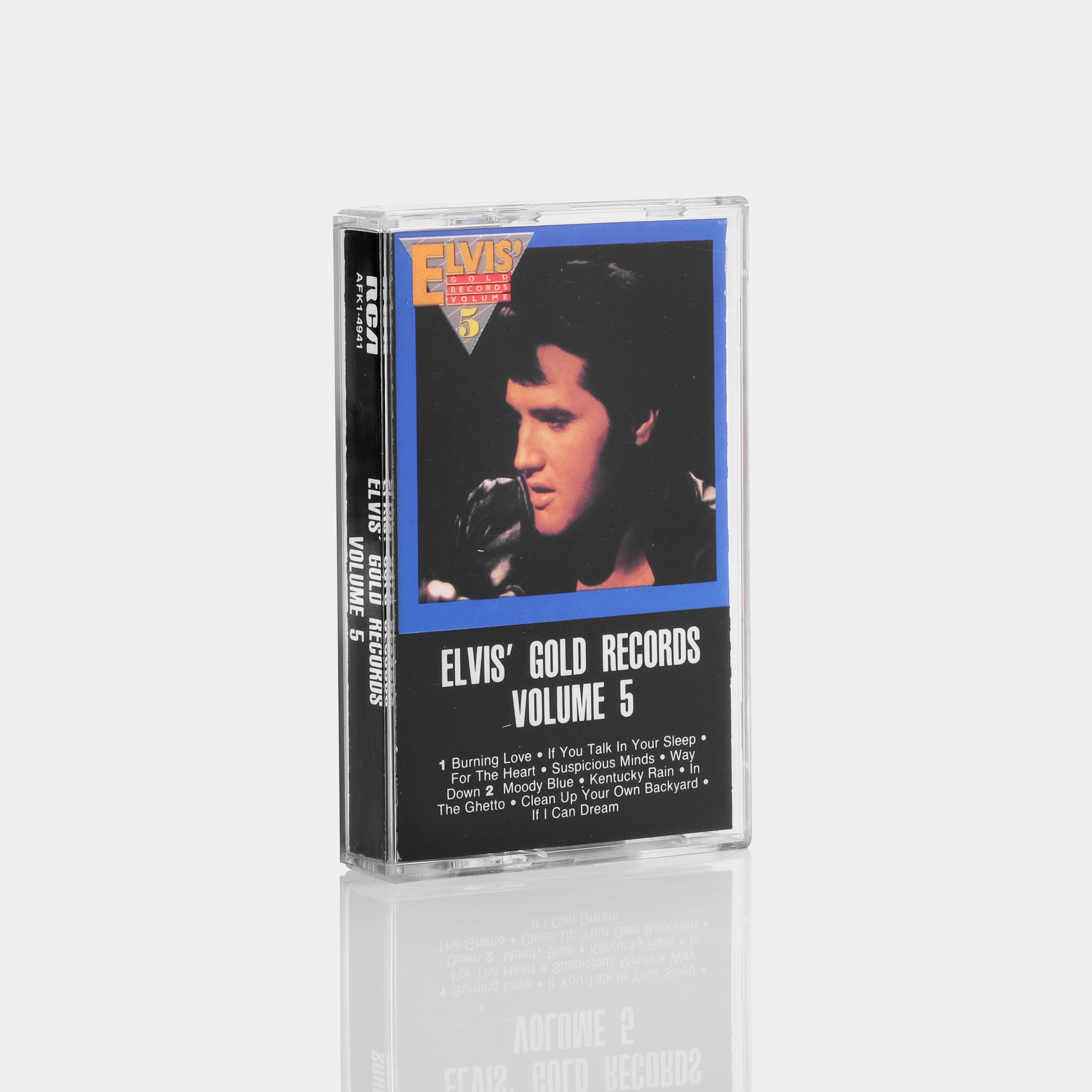 Elvis Presley - Elvis' Gold Records Volume 5 Cassette Tape