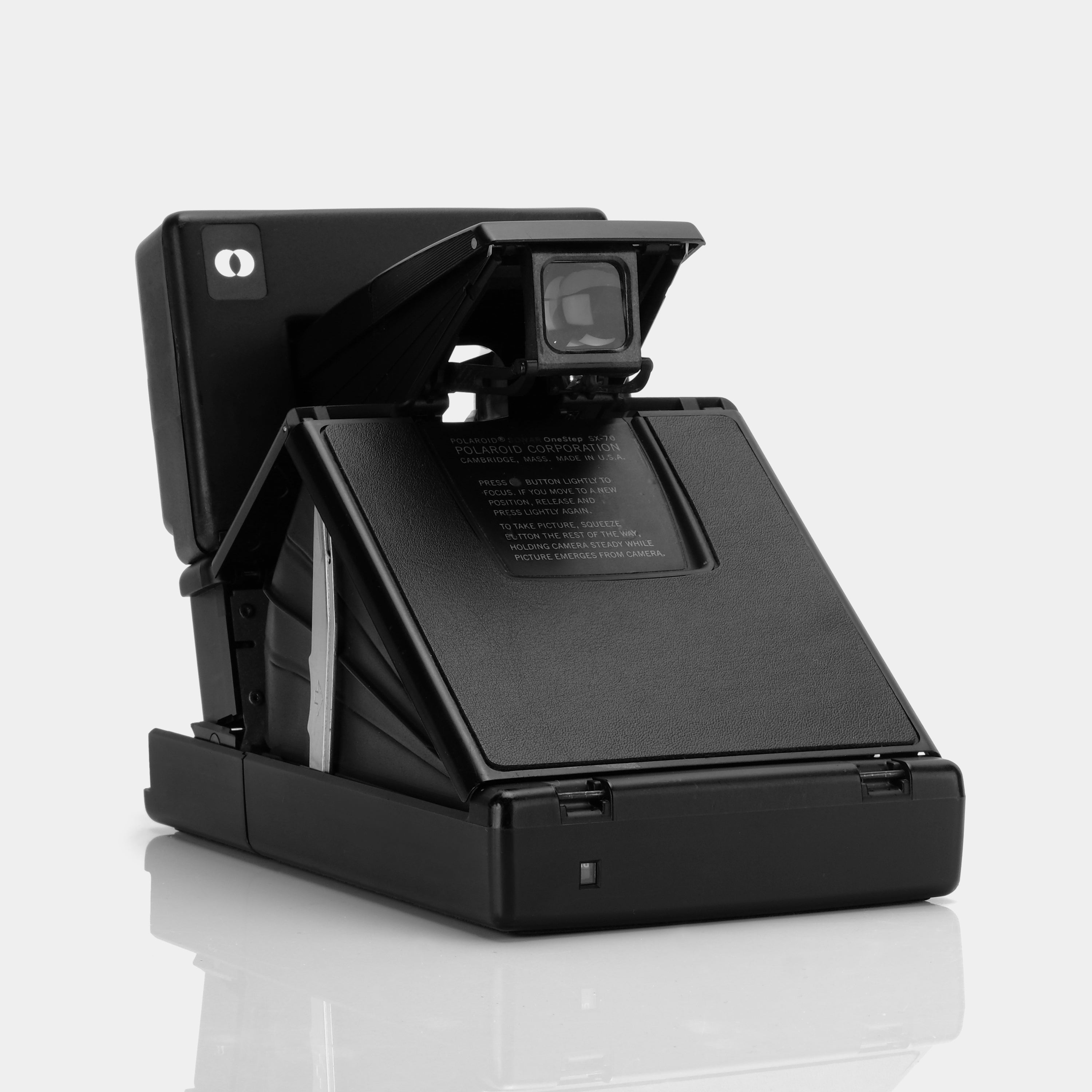 Polaroid SX-70 Sonar PolaSonic AutoFocus Conceptual Prototype Folding Instant Film Camera