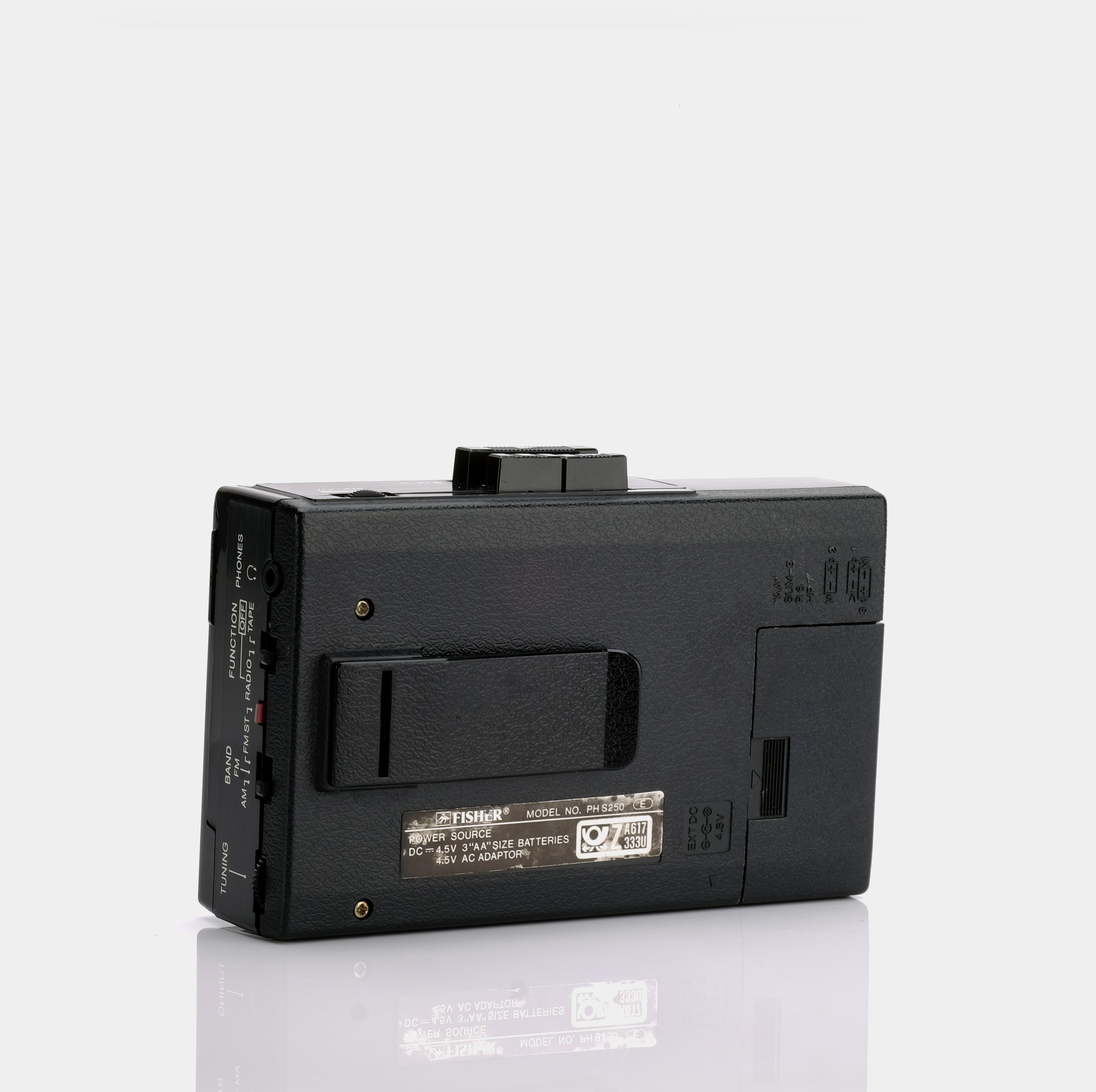 Fisher PH S250 AM/FM Portable Cassette Player
