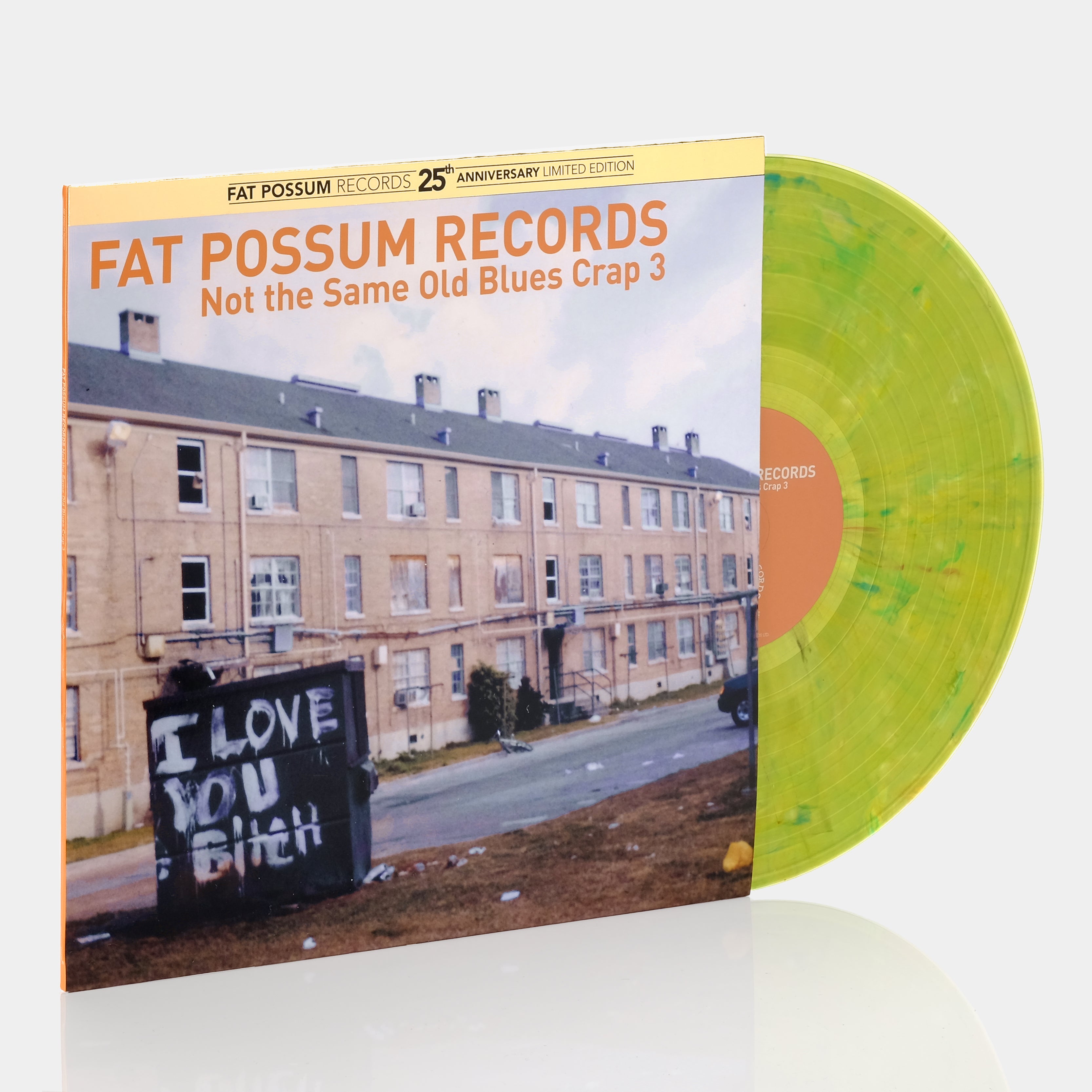 Fat Possum: Not The Same Old Blues Crap 3 LP Green Mix Vinyl Record