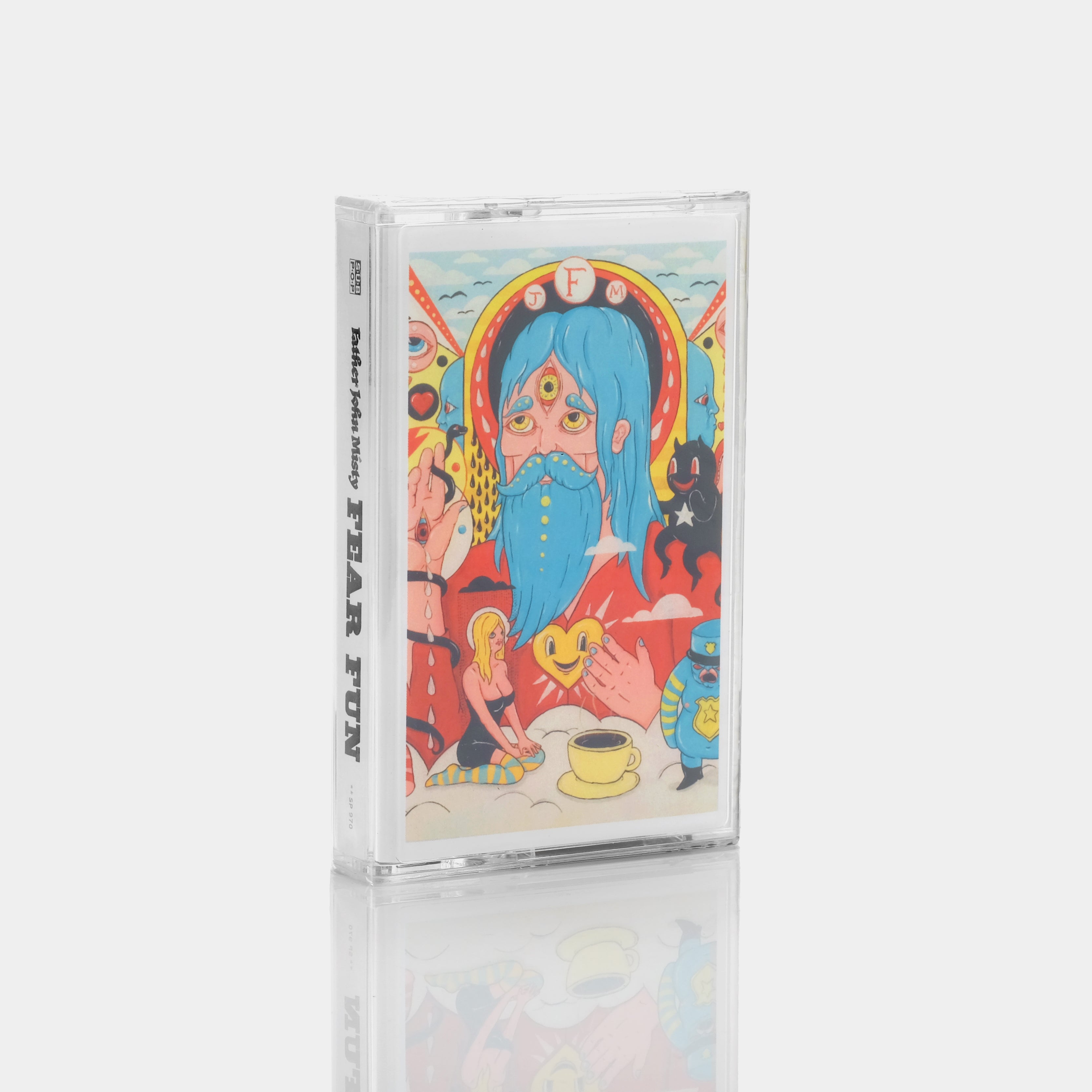 Father John Misty - Fear Fun Opaque Yellow Cassette Tape