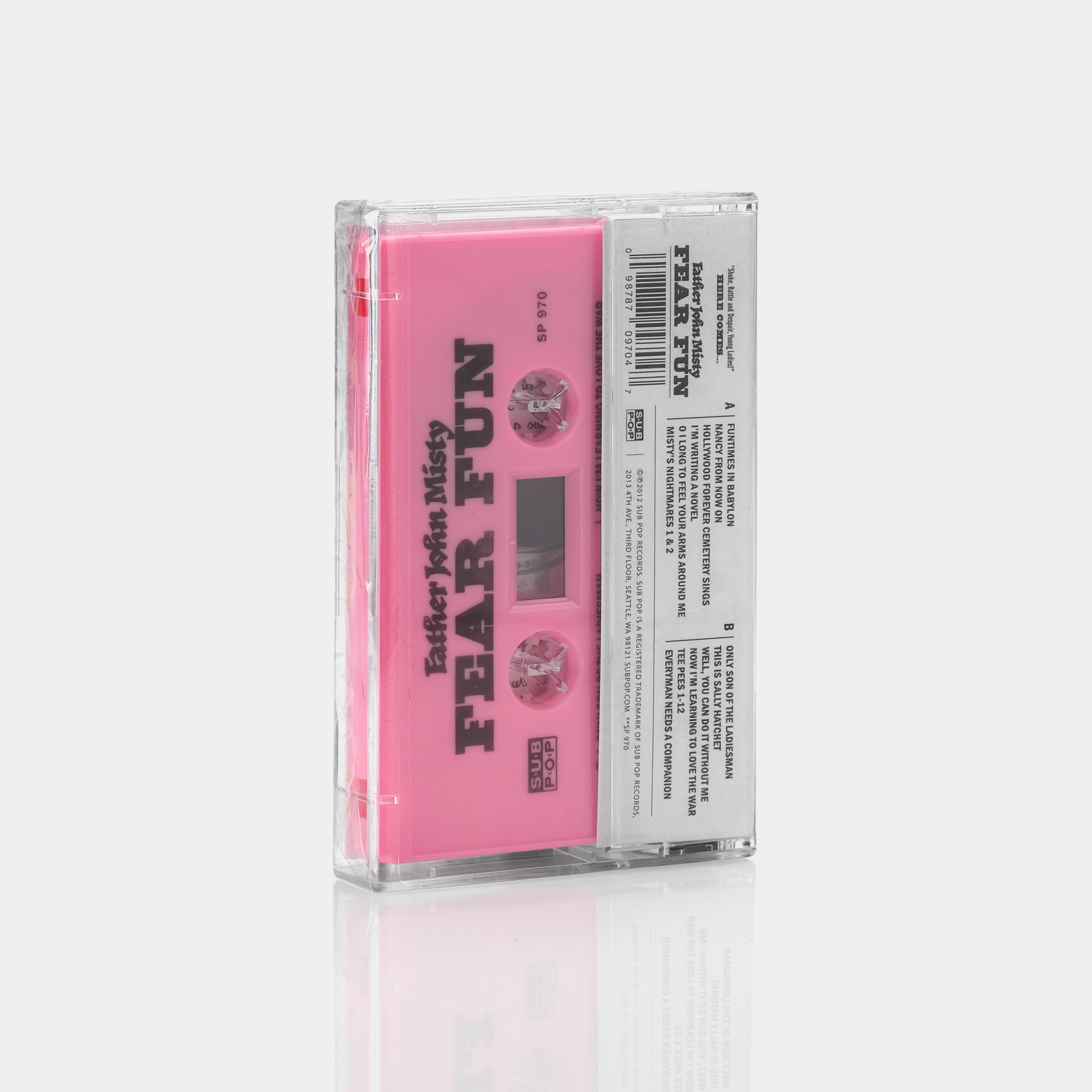 Father John Misty - Fear Fun Pink Cassette Tape