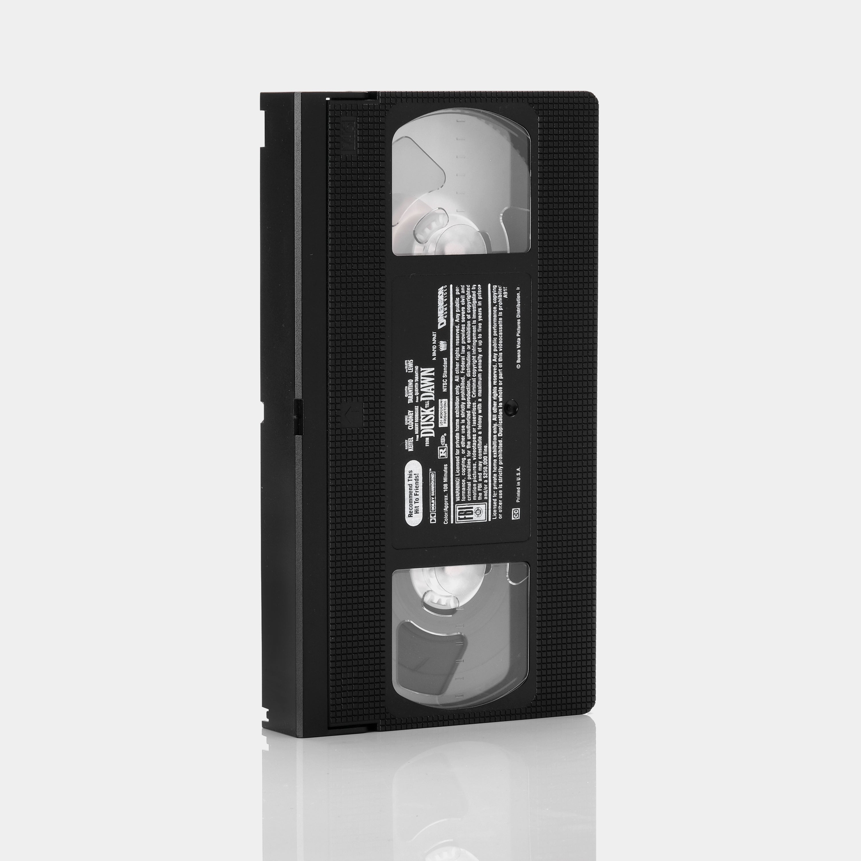 From Dusk Till Dawn VHS Tape