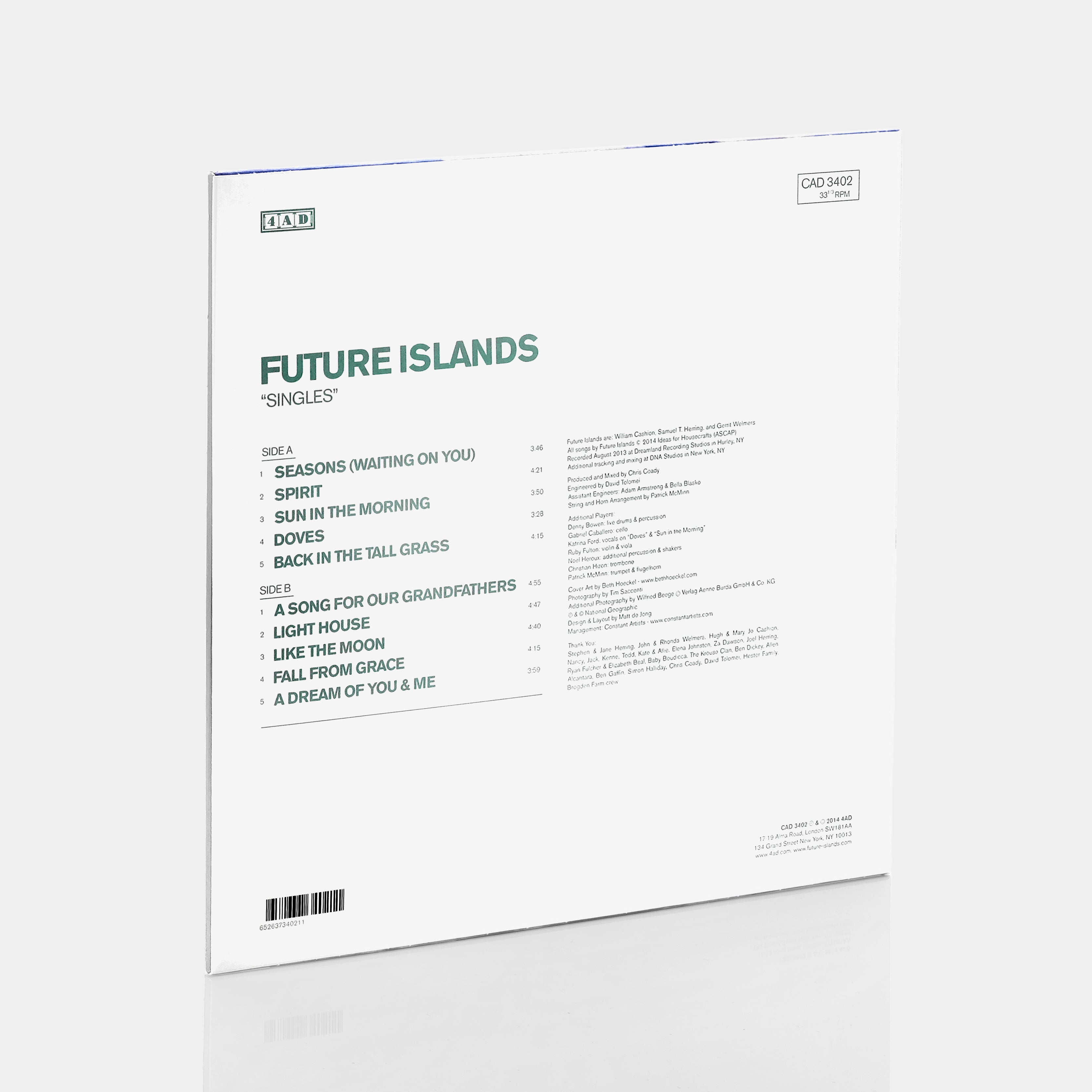 Future Islands - Singles LP Vinyl Record