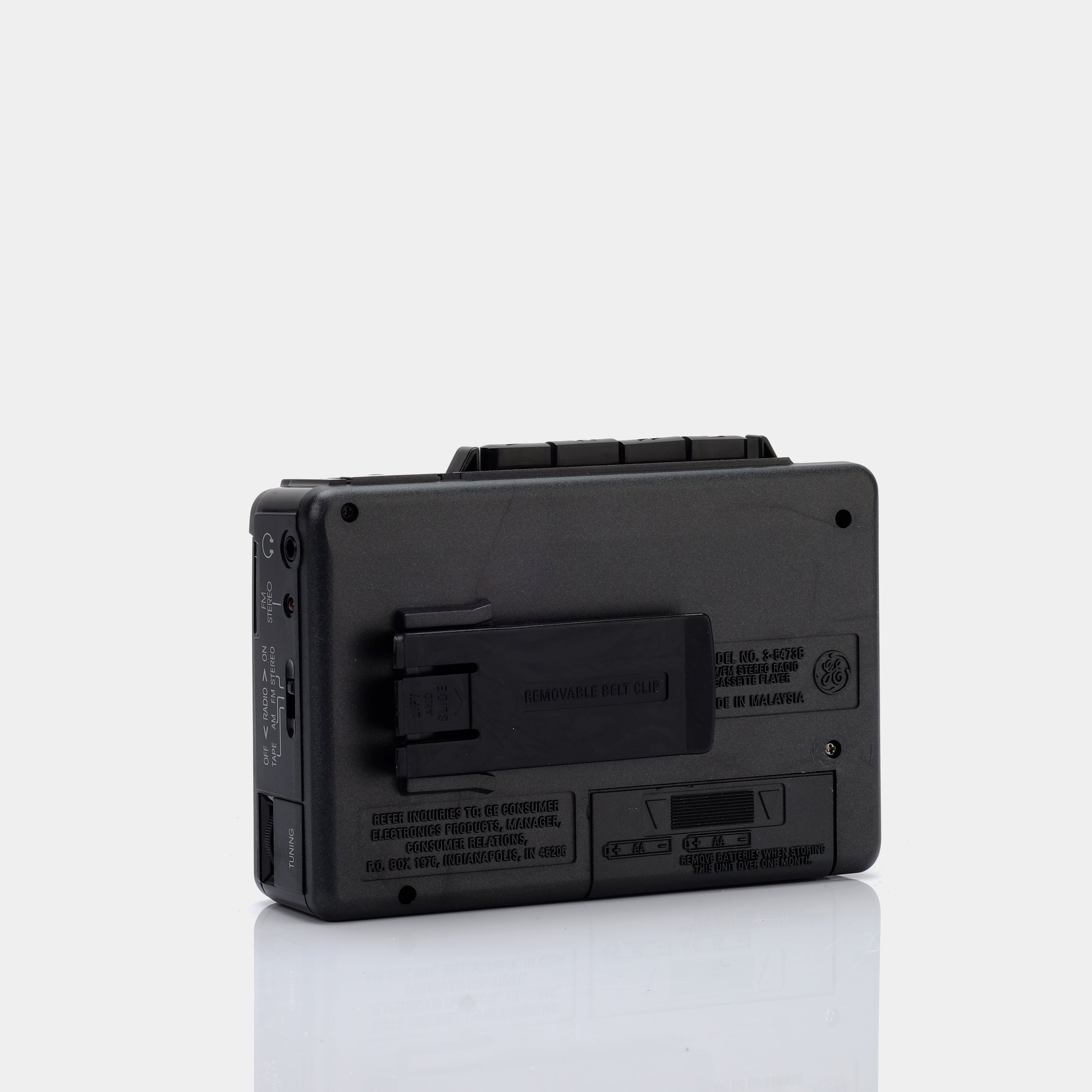 General Electric 3-5473B AM/FM Portable Cassette Player