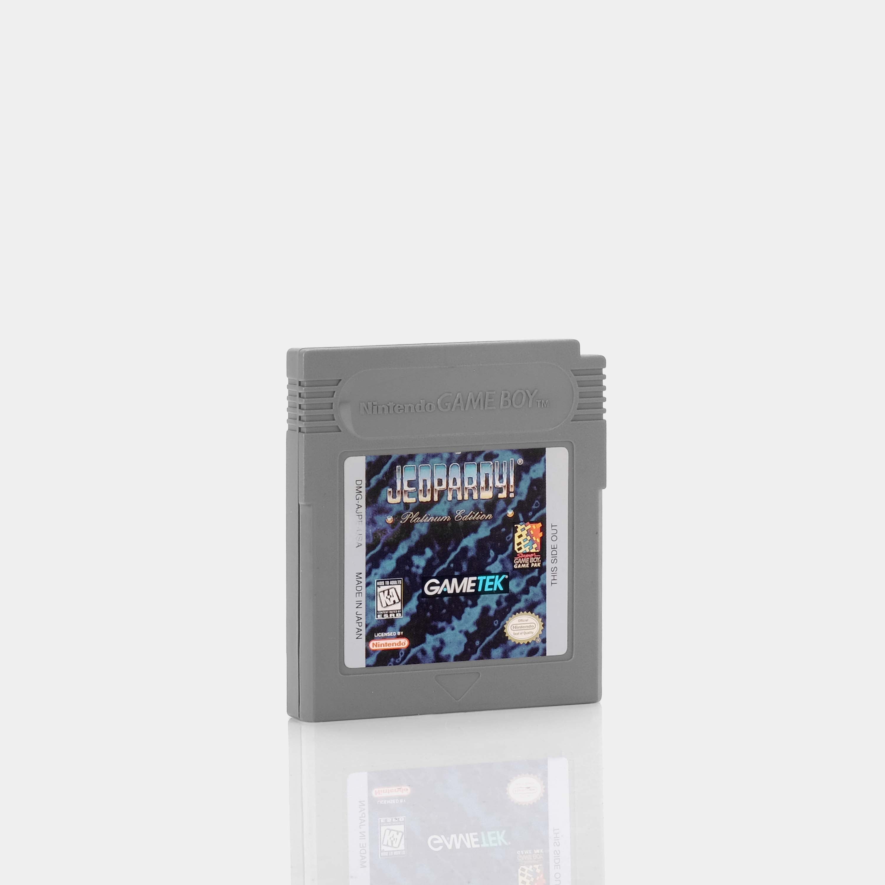 Jeopardy! Platinum Edition Game Boy Game