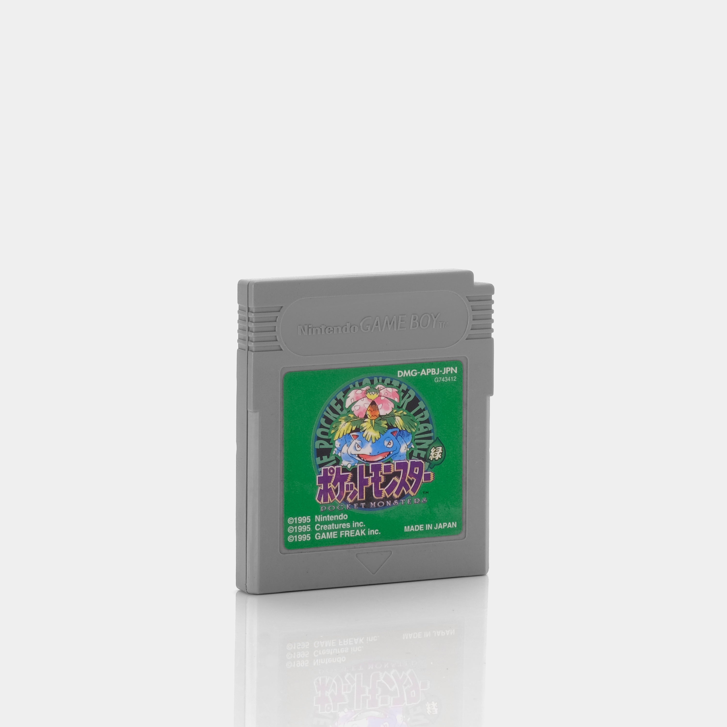 Pokémon Green ポケットモンスター　緑 (Japanese Version) Game Boy Game