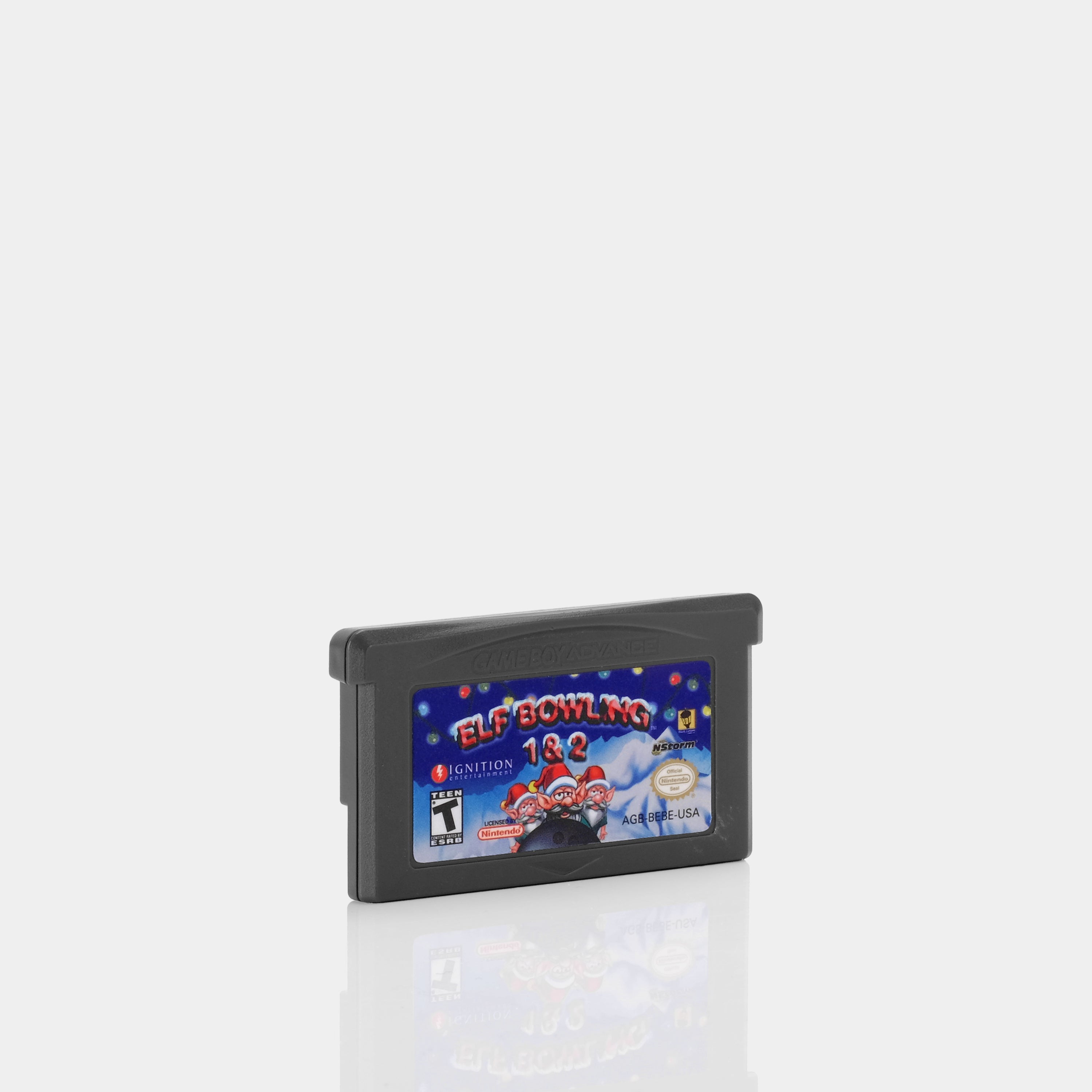 Elf Bowling 1 & 2 Game Boy Advance Game