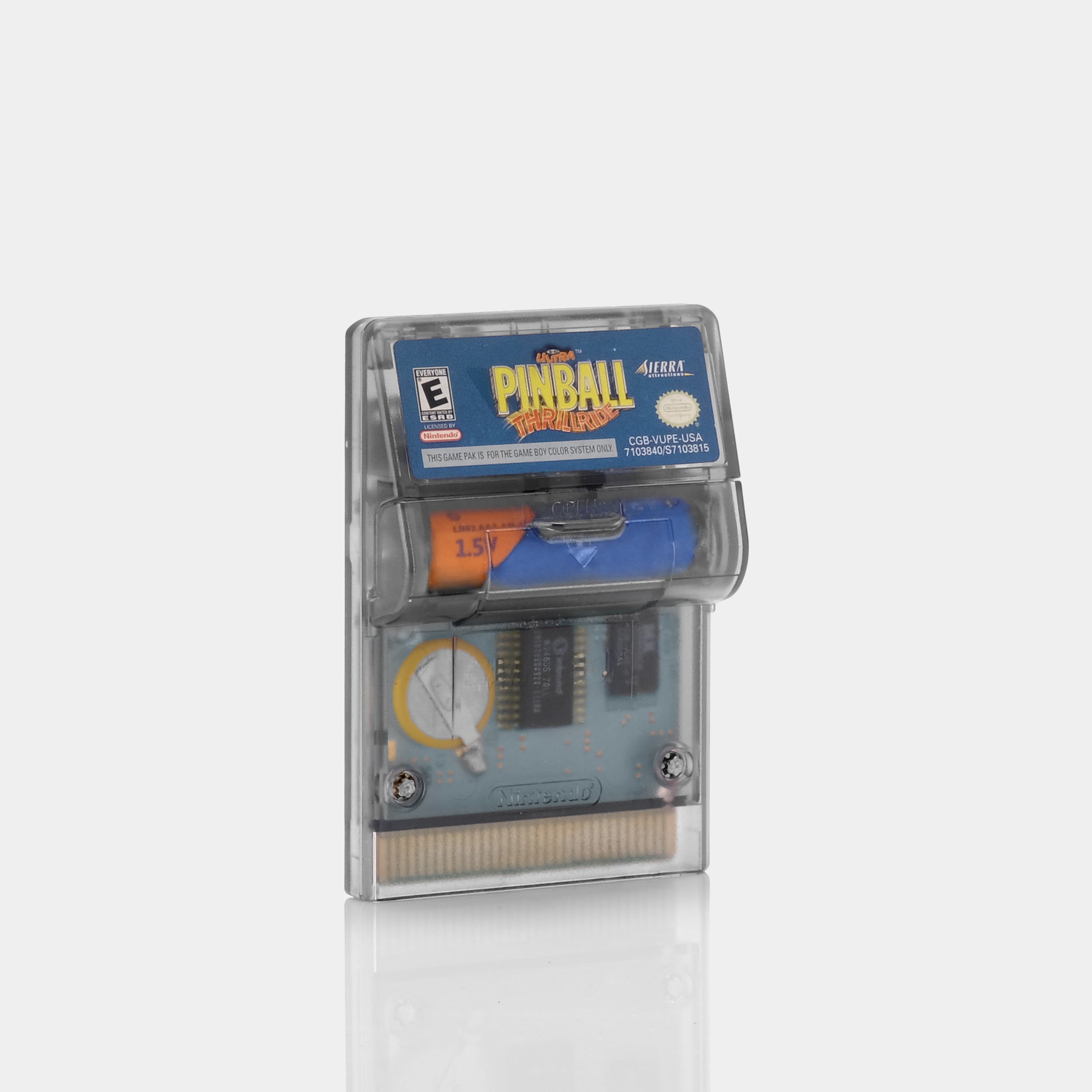3-D Ultra Pinball: Thrillride Game Boy Color Game