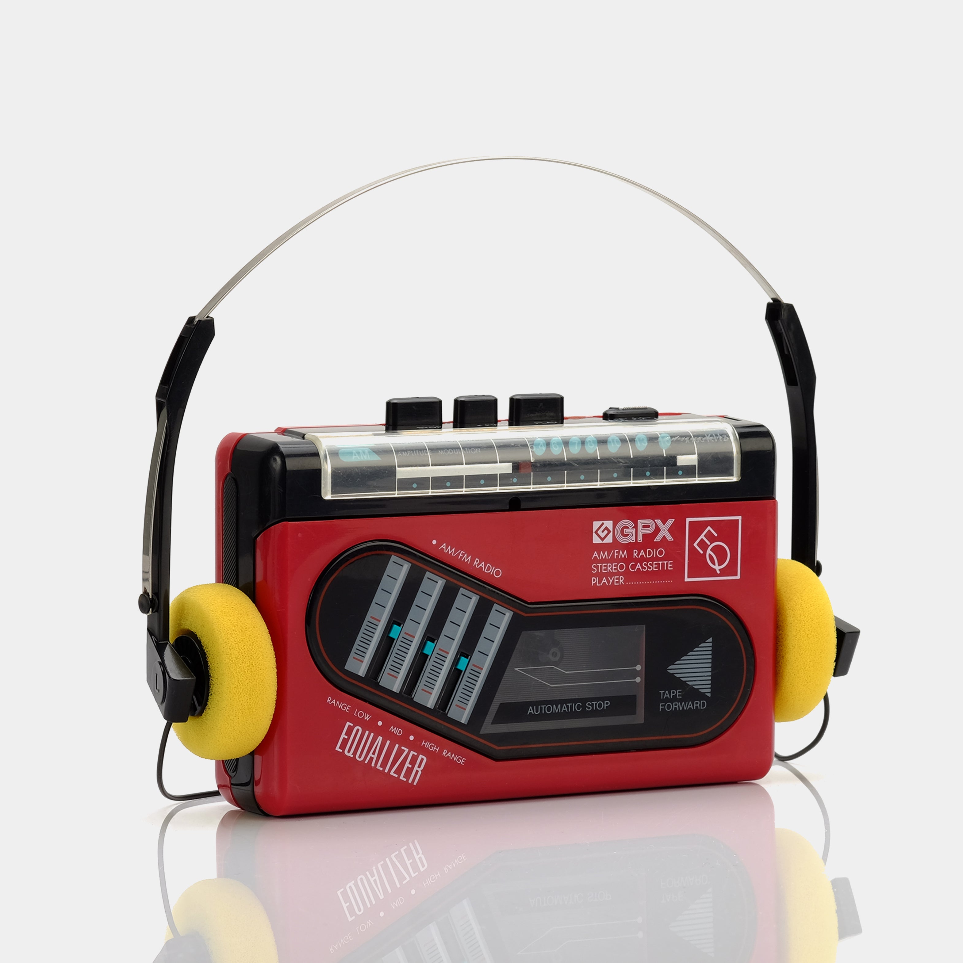 GPX EQ AM/FM Portable Cassette Player