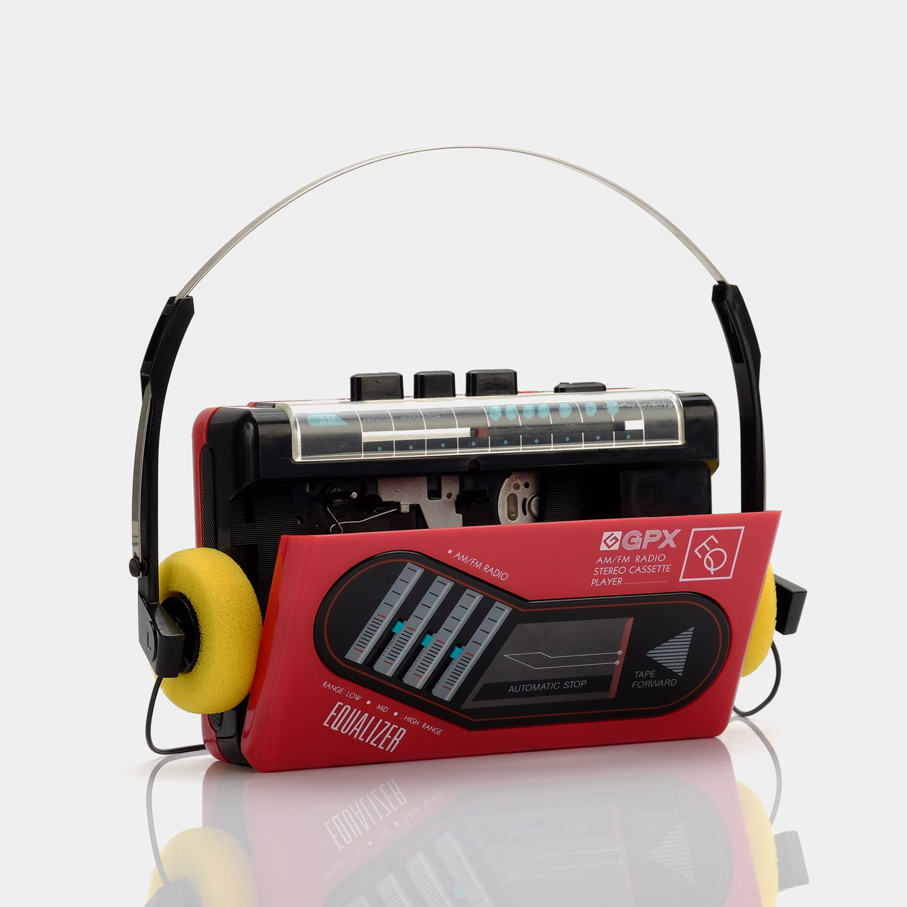 GPX EQ AM/FM Portable Cassette Player
