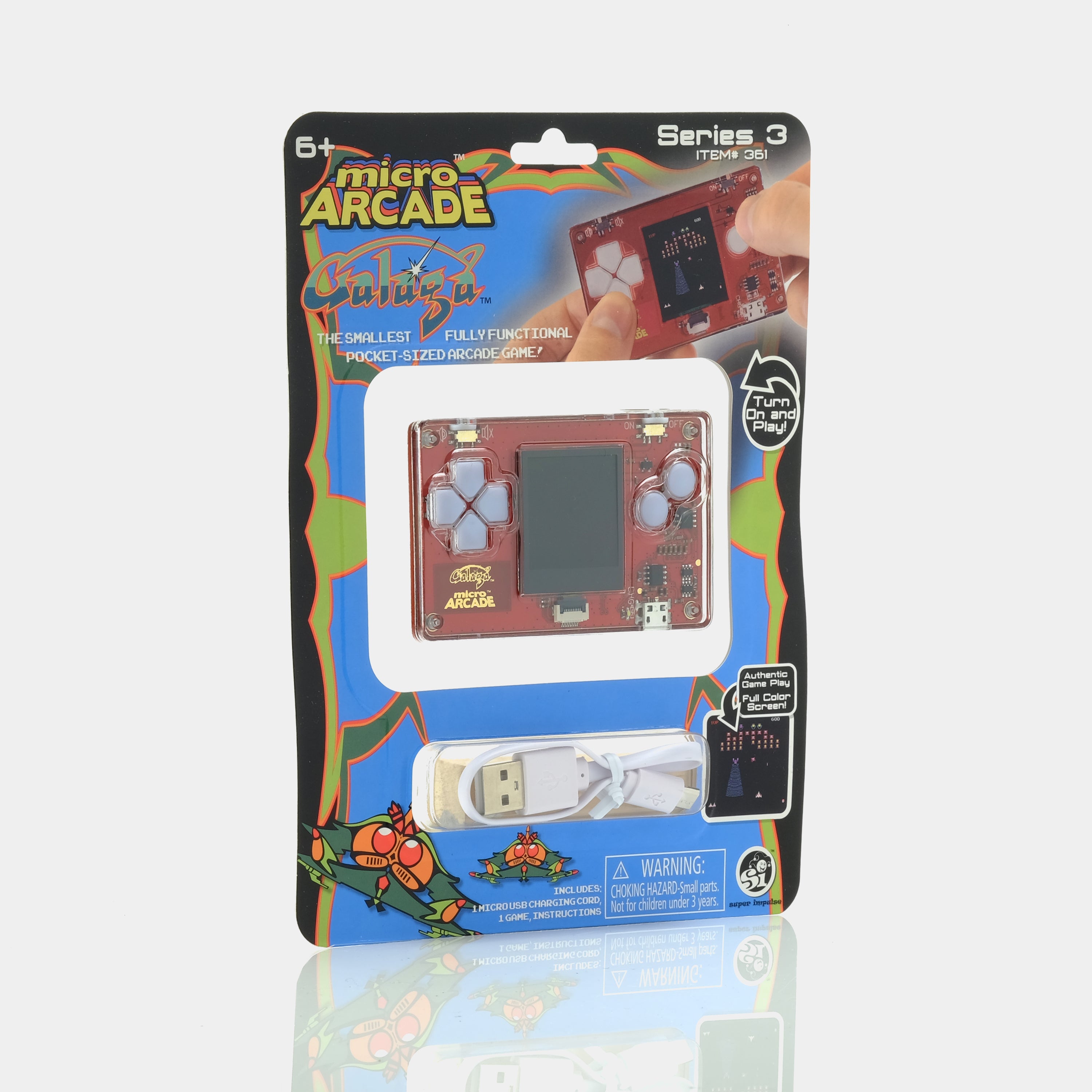 Micro Arcade Galaga Game