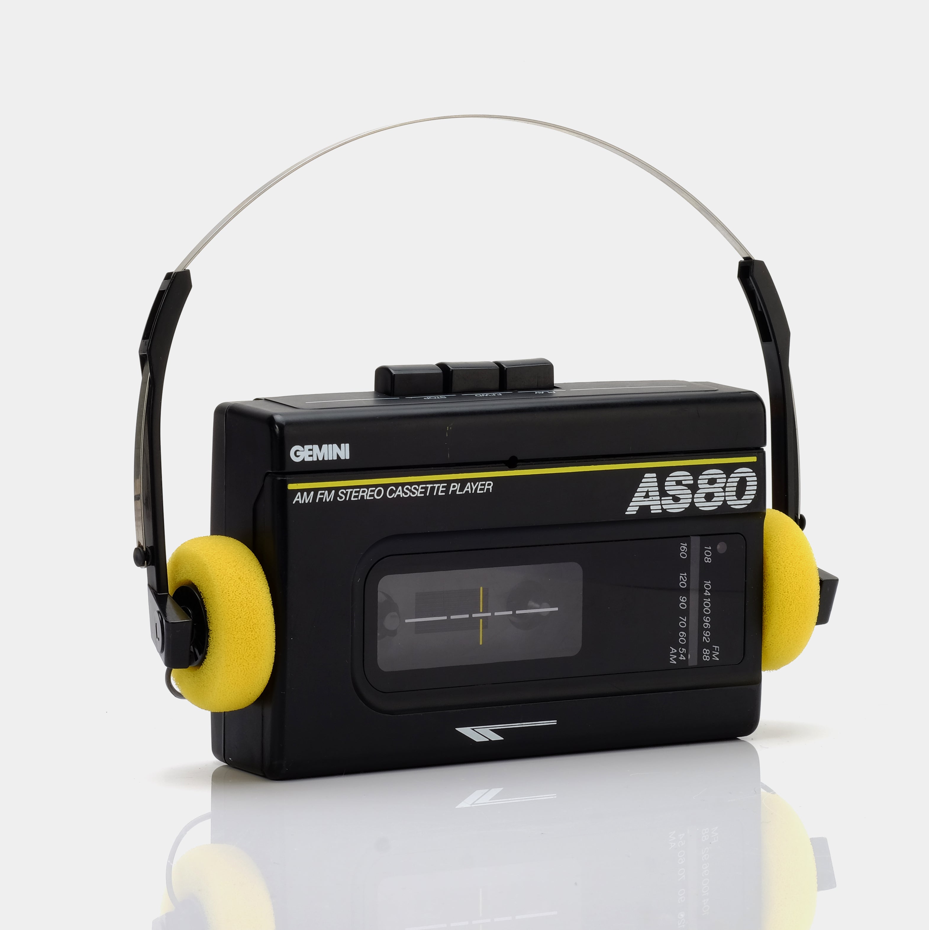 Gemini AS80 AM/FM Portable Cassette Player