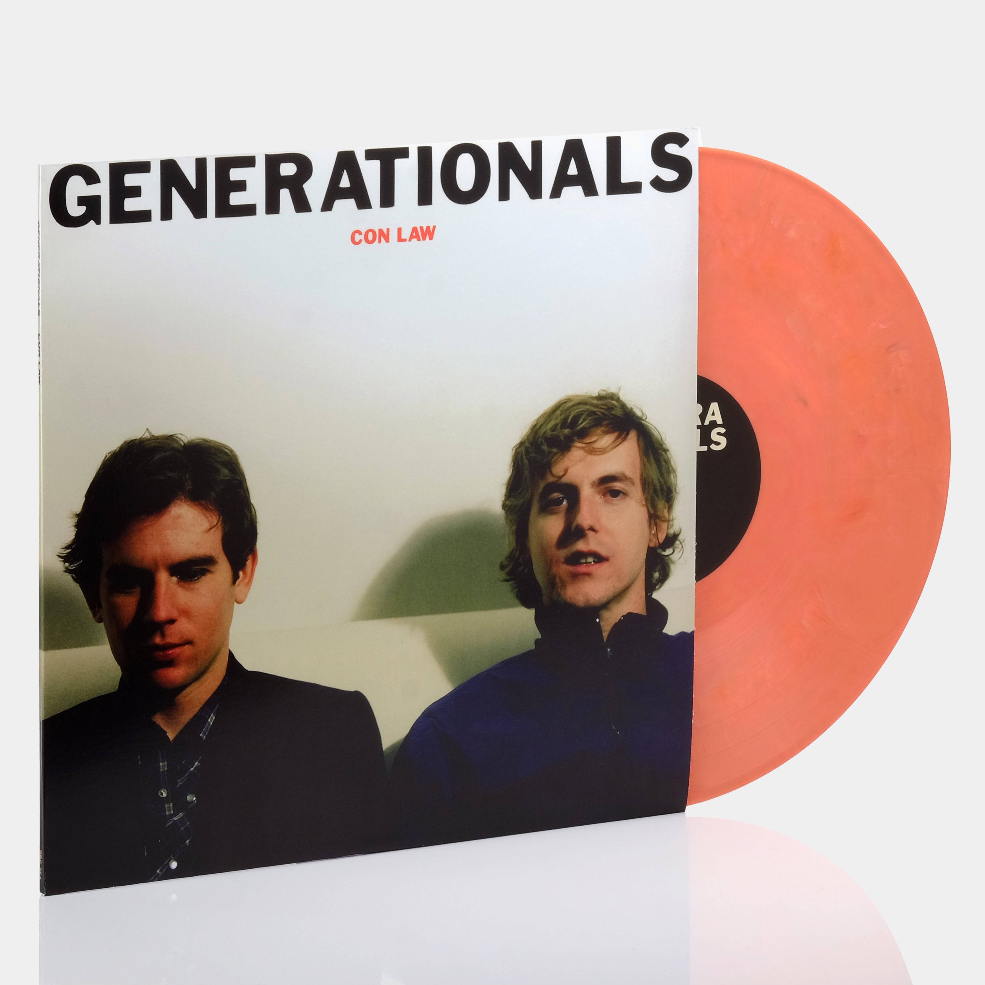 Generationals - Con Law LP Salmon Vinyl Record